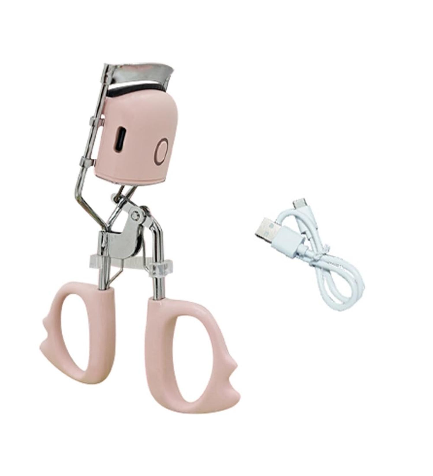 Yssevlon USB Charging Model Electric Eyelash Curler Fast Heating Portable Eye Lash Perm Lasting Curling Thermal Eyelash Clip B - Buy Online on GoSupps.com