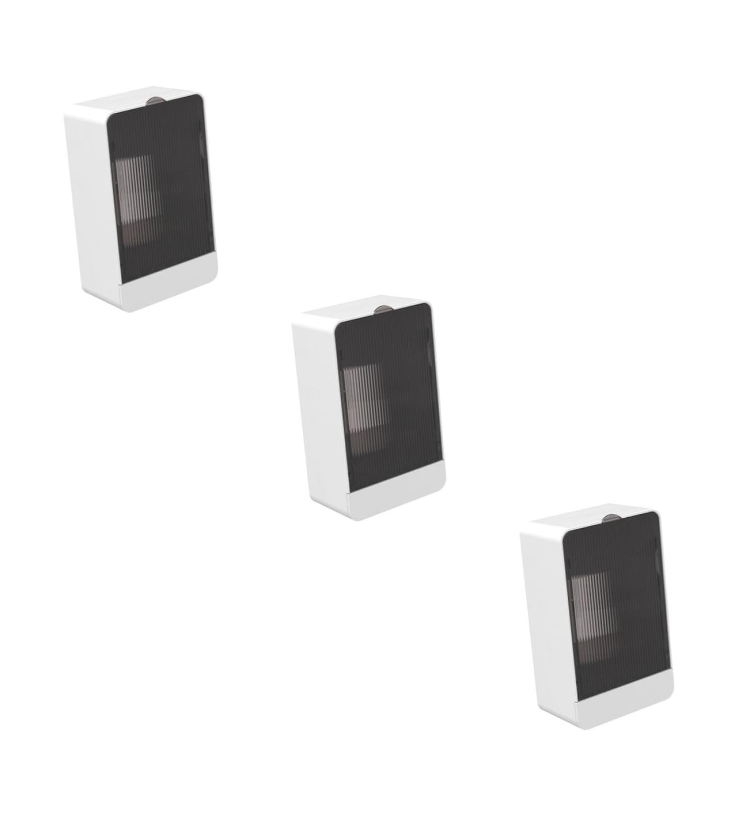 Ciieeo 3pcs Soap Box Containers with Lids Bar Soap Dish Soap Holder Soap Dishes for Bar Soap Travel Soap Container Soap Bar Holder Plastic White Soap Dish Holder Dust-proof - Buy Online on GoSupps.com