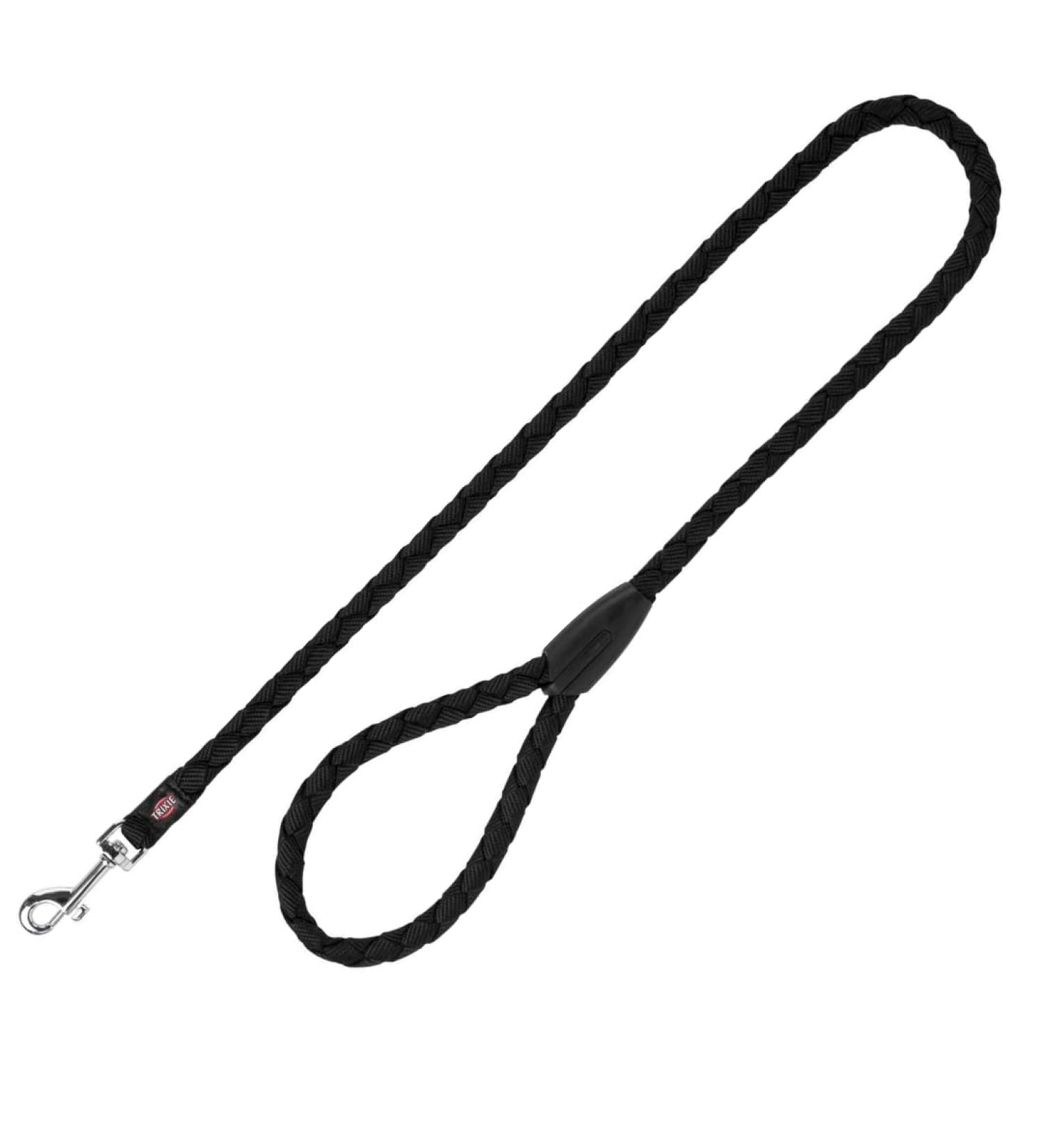 Trixie Cavo Dog Leash L-XL - 1.00m 18mm - Black | Durable Short Leash for Large to Extra Large Dogs | Optimal Control - Model 144201 - Buy Online on GoSupps.com