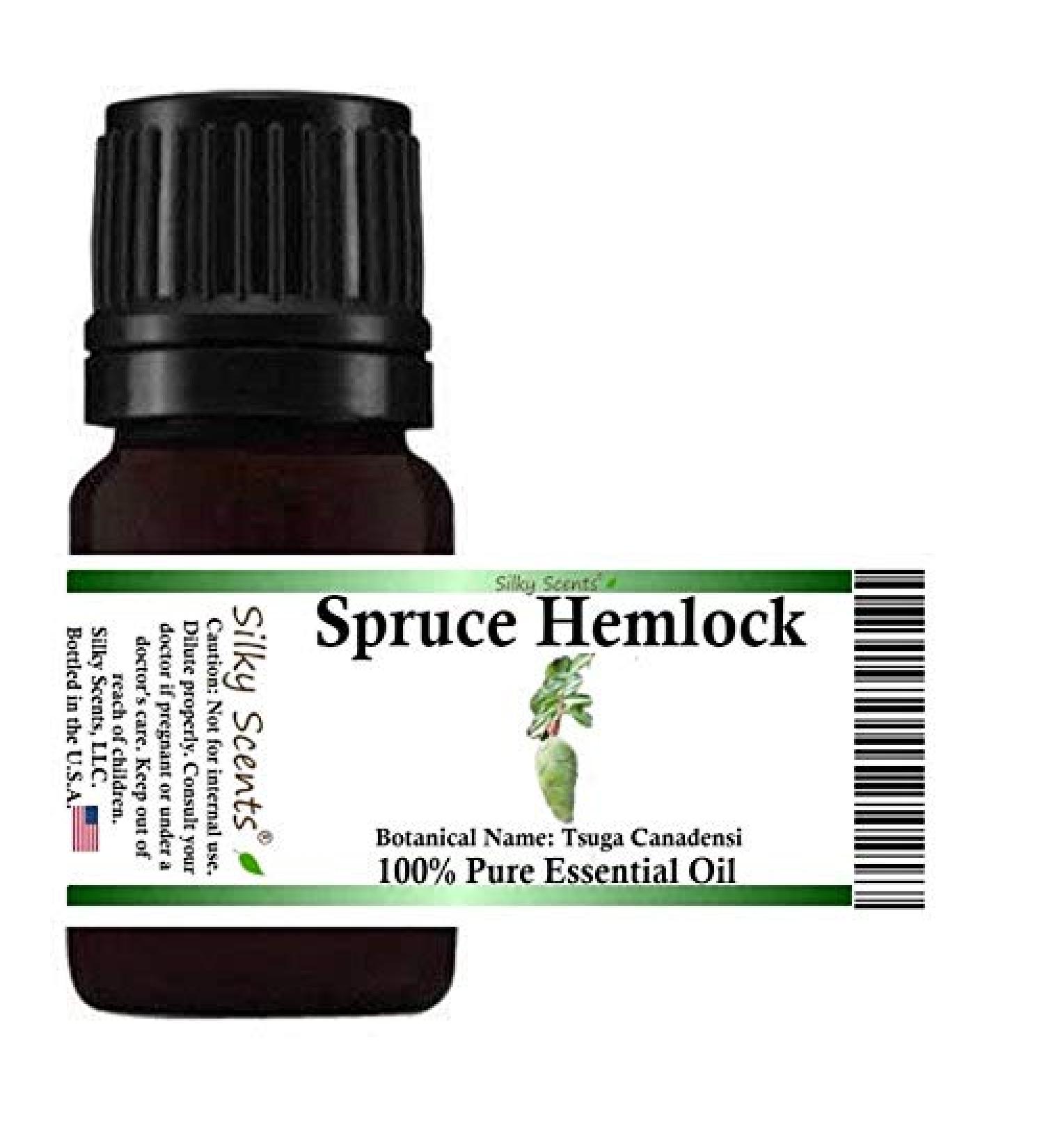 Buy 100% Pure Spruce Hemlock Essential Oil (Tsuga Canadensis) - 5 ML | Premium Aromatherapy Oil for Relaxation & Wellness - Buy Online on GoSupps.com