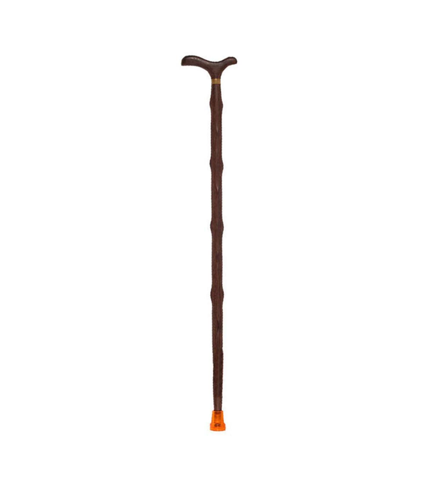 WoodeWalking Sticks Elderly Walking Stick Solid Wood Cane WoodeCrutch T- handle Moderate Curvature Implied Auspicious Length 86cm CaBe Tr Run forward - Buy Online on GoSupps.com