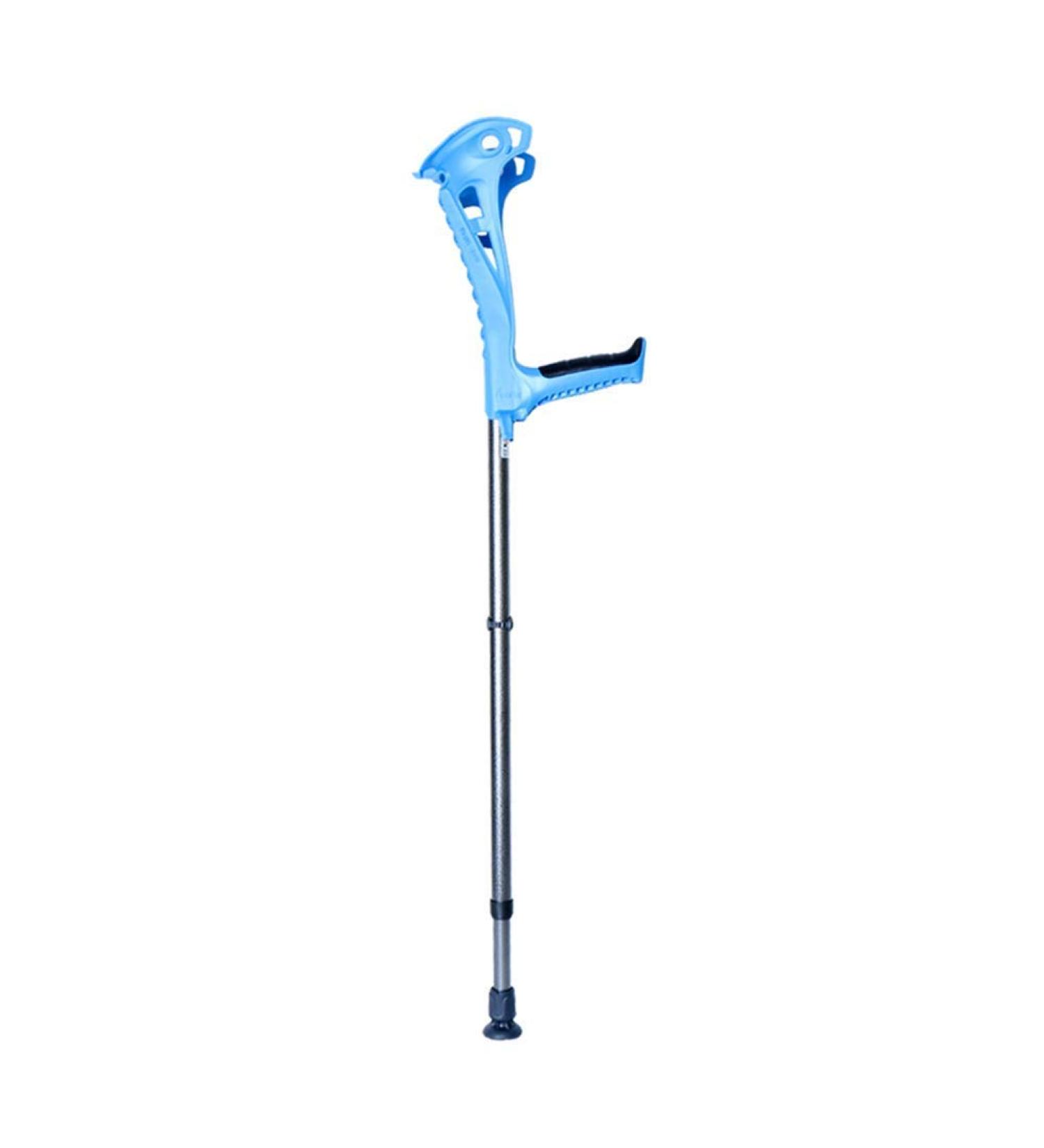 Height Adjustable Elbow & Forearm Crutches Ergonomic Shock Absorbing Walking Crutches with Comfortable Grips for Men/Women White (Red) (Blue) Selfless dedication - Buy Online on GoSupps.com