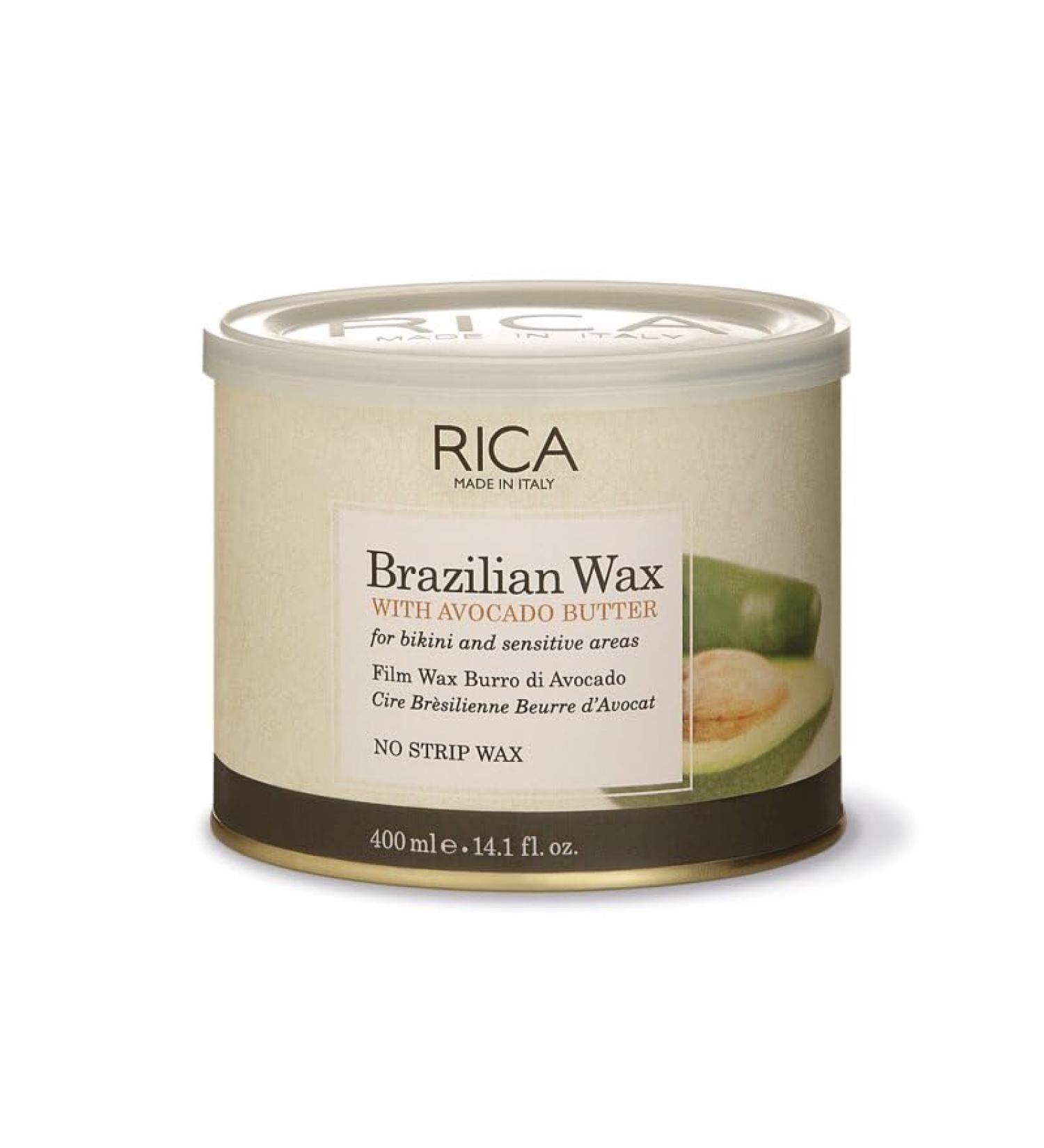 Rica Brazilian Body Hard Wax - Depilation - Hair removal - Depilatory wax for intimate areas and armpits
