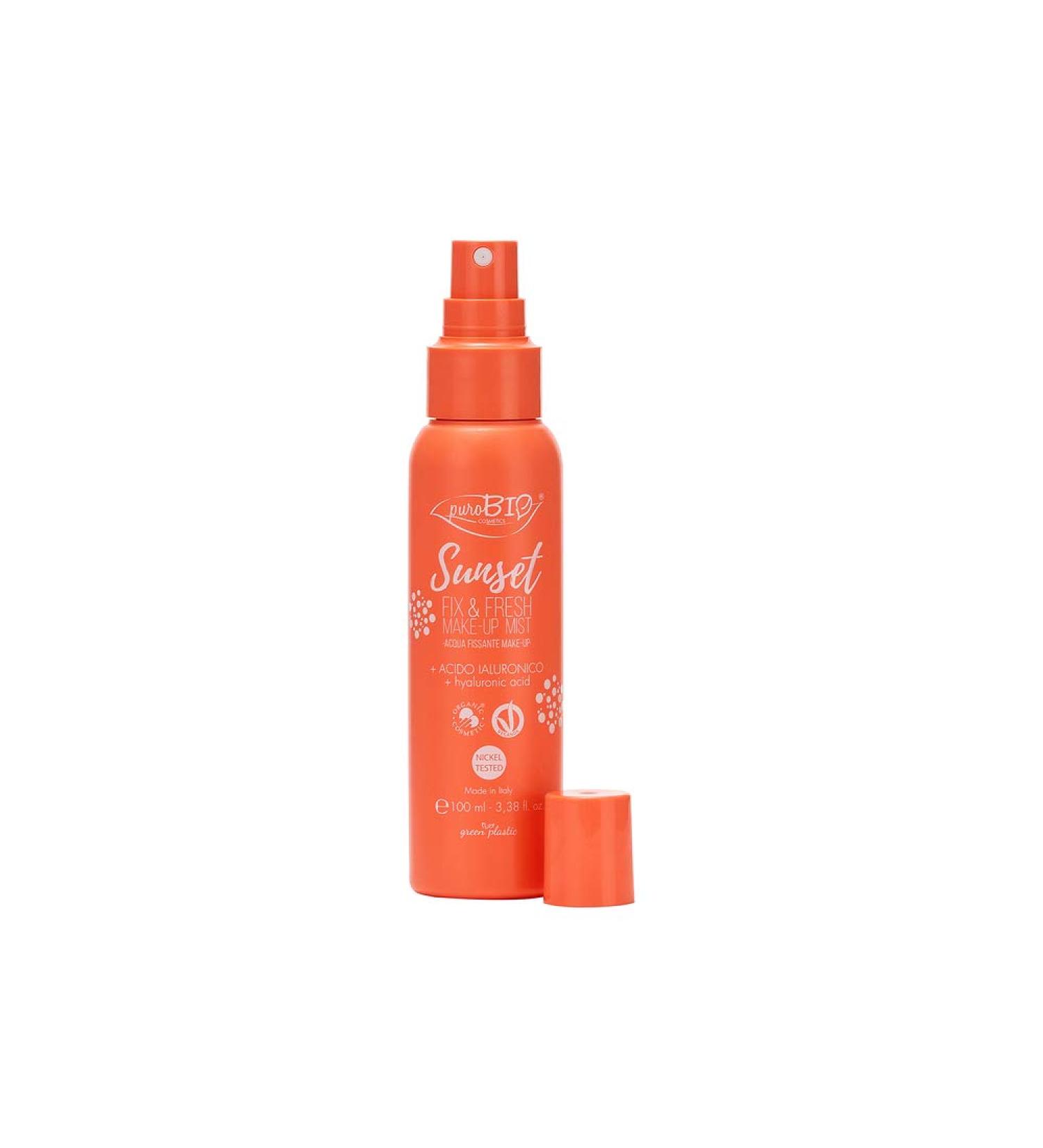 PuroBio Brume de maquillage Sunset Fix and Fresh