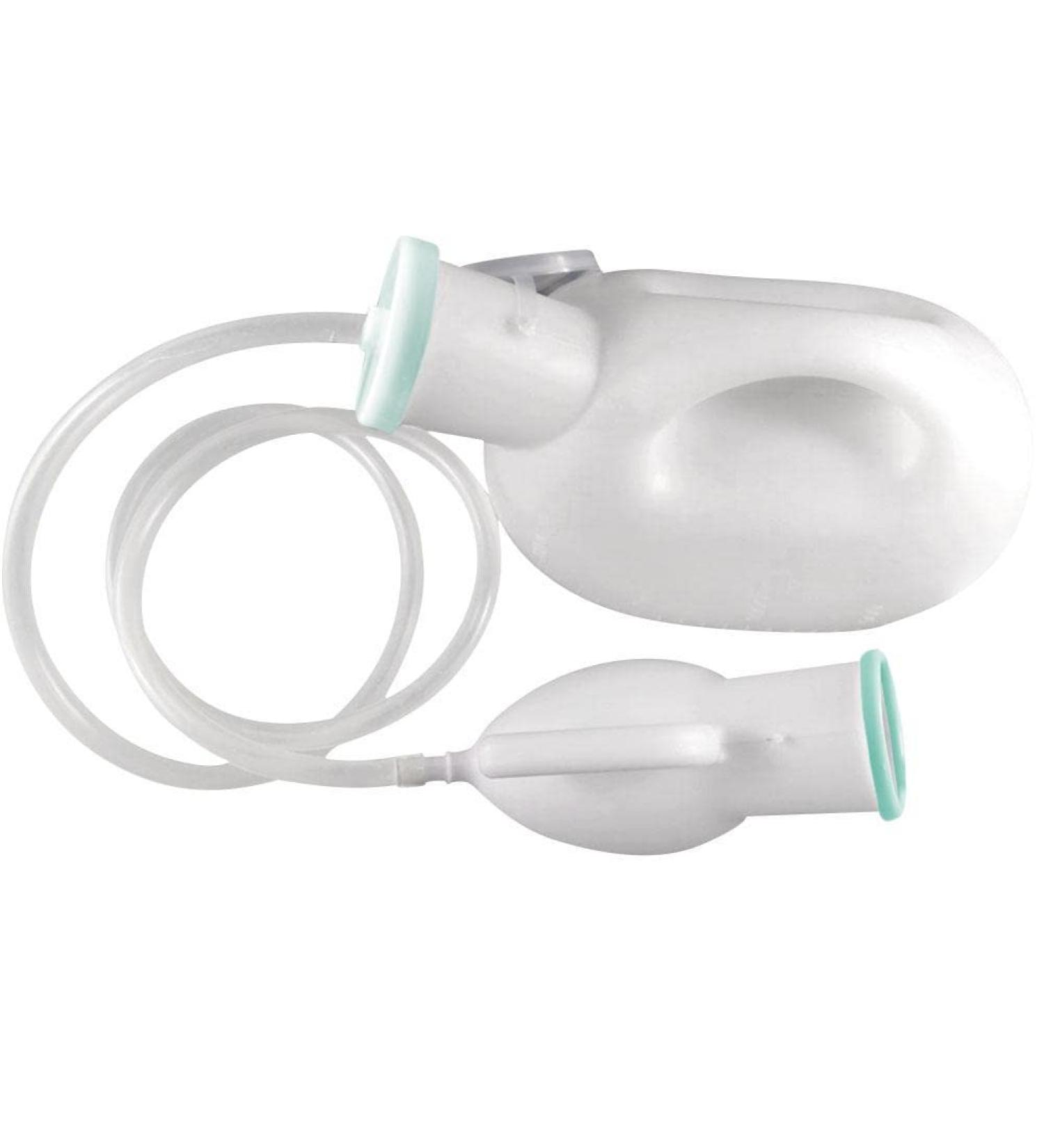 Urine Bottles for Men Male Urinal Bottles with 2000ml Reusable Car Toilet Urinal Camping Outdoor Travel Pee Bottle for Elderly Kids and Patients White With Extension Tube