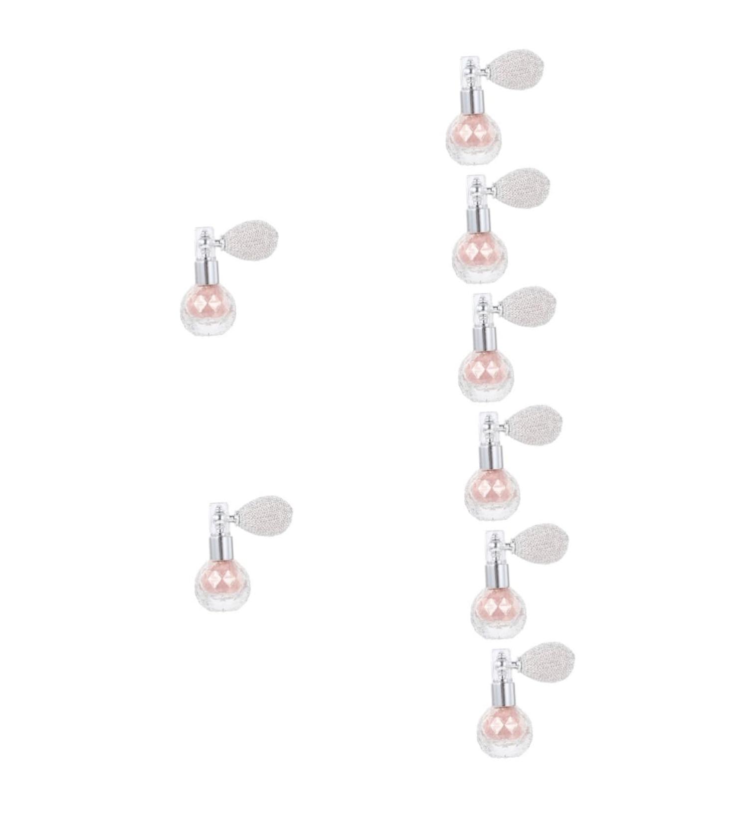 TOVINANNA 8 Pcs Body Air Bag Powder Makeup Glitter Hair Powder Spray Face Glow Setting Powder Mini Pink Travel - Buy Online on GoSupps.com