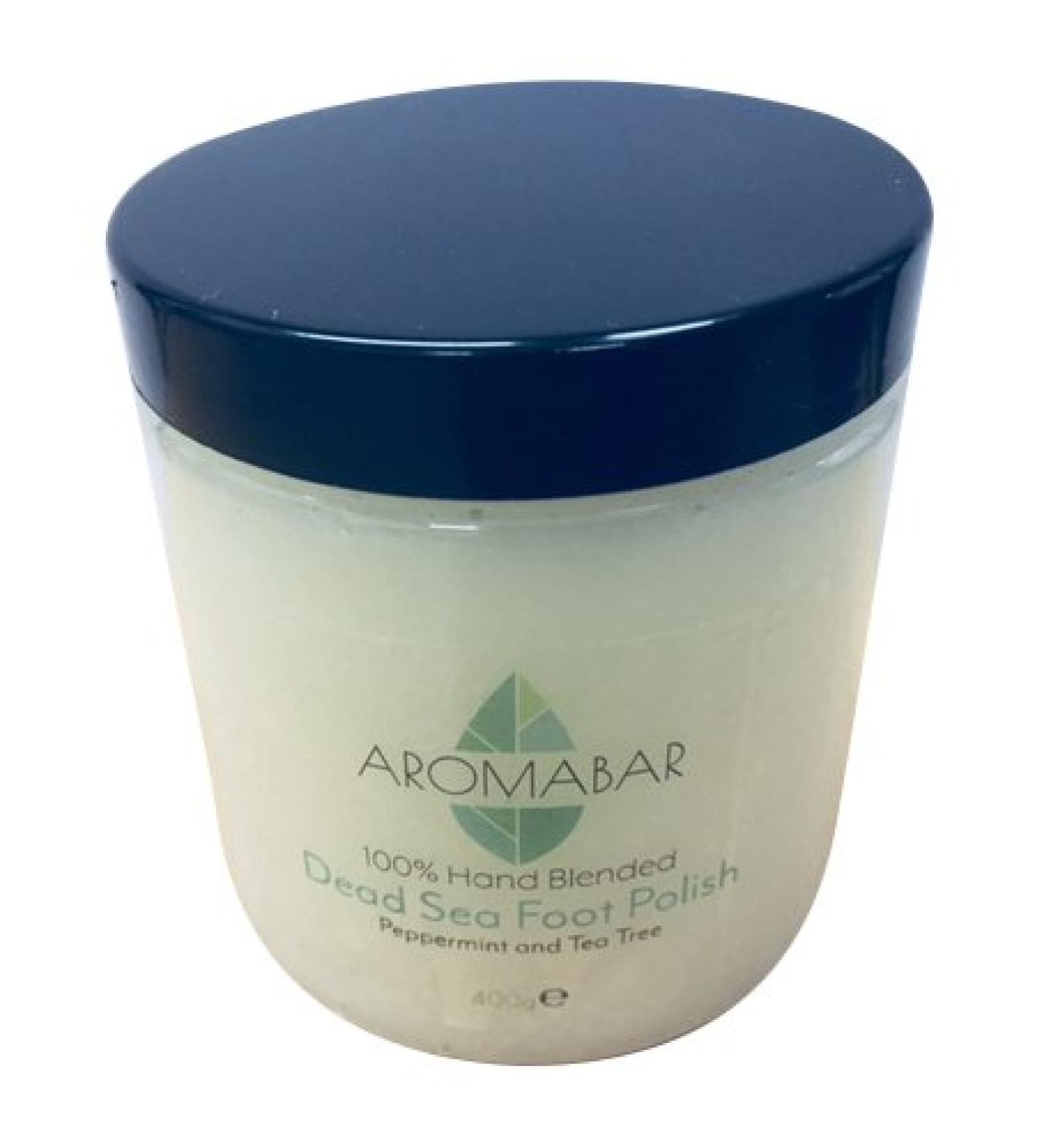 Dead Sea Salt & Shea Butter Hand & Foot Polish Scrub 300g with Peppermint & Tea Tree Essential Oils