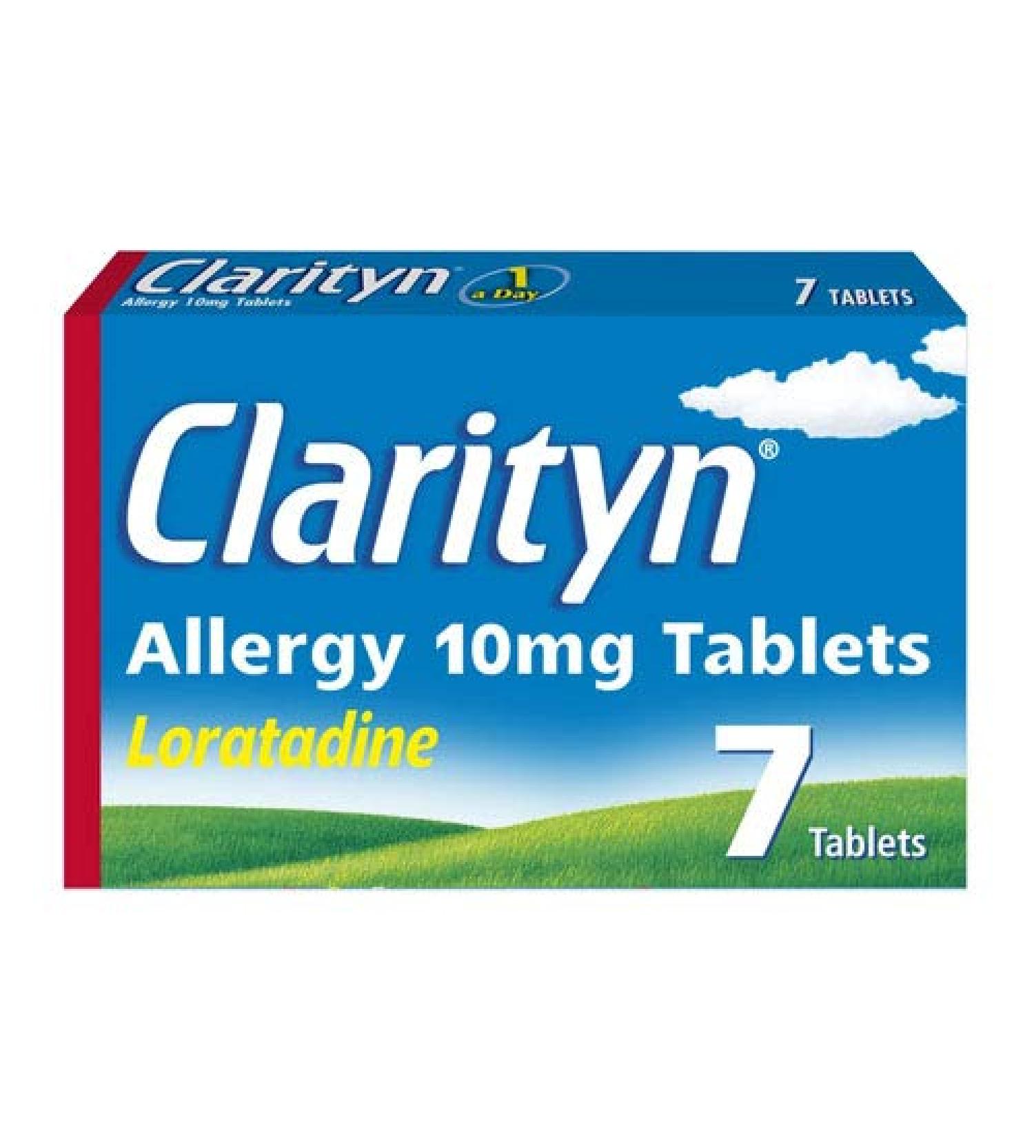 Clarityn Allergy 10mg Tablets - 7 Tabs