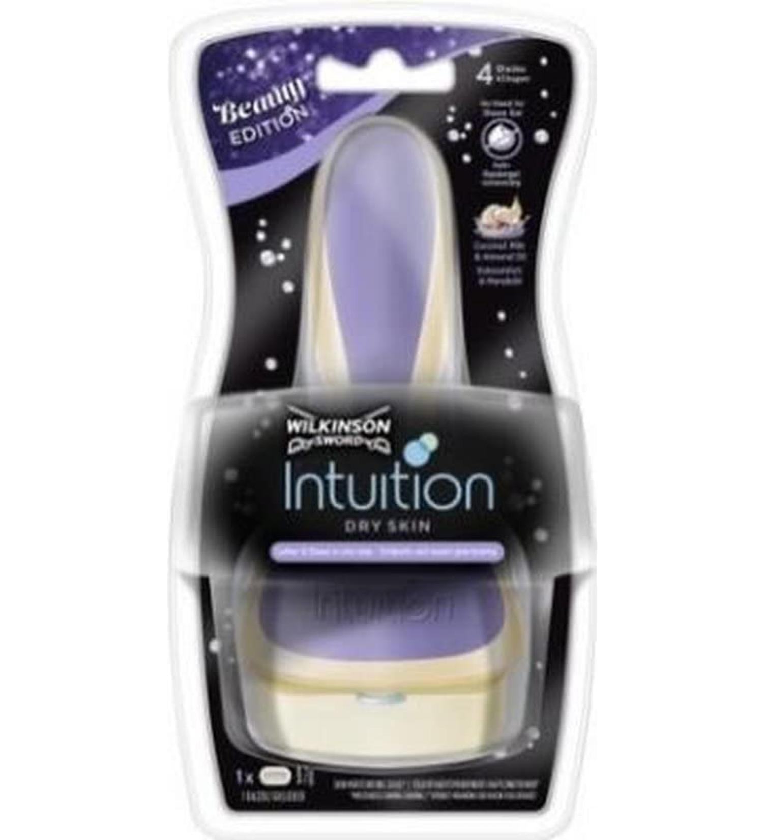Wilkinson Sword Intuiton Dry Skin Razor + Blade Beauty Edition