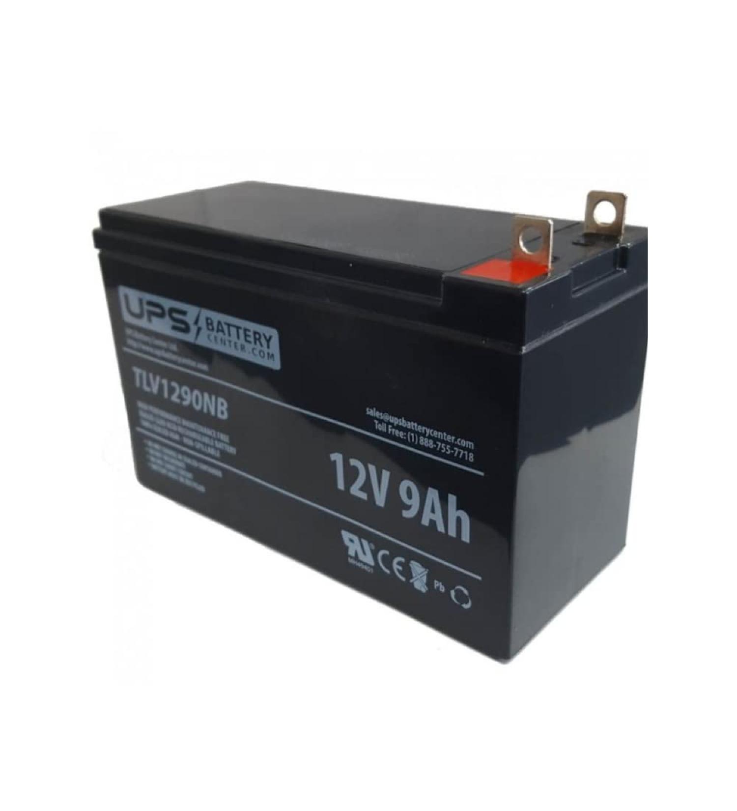 12V 9Ah Replacement Battery for Generac RS8000E Generator by UPSBatteryCenter
