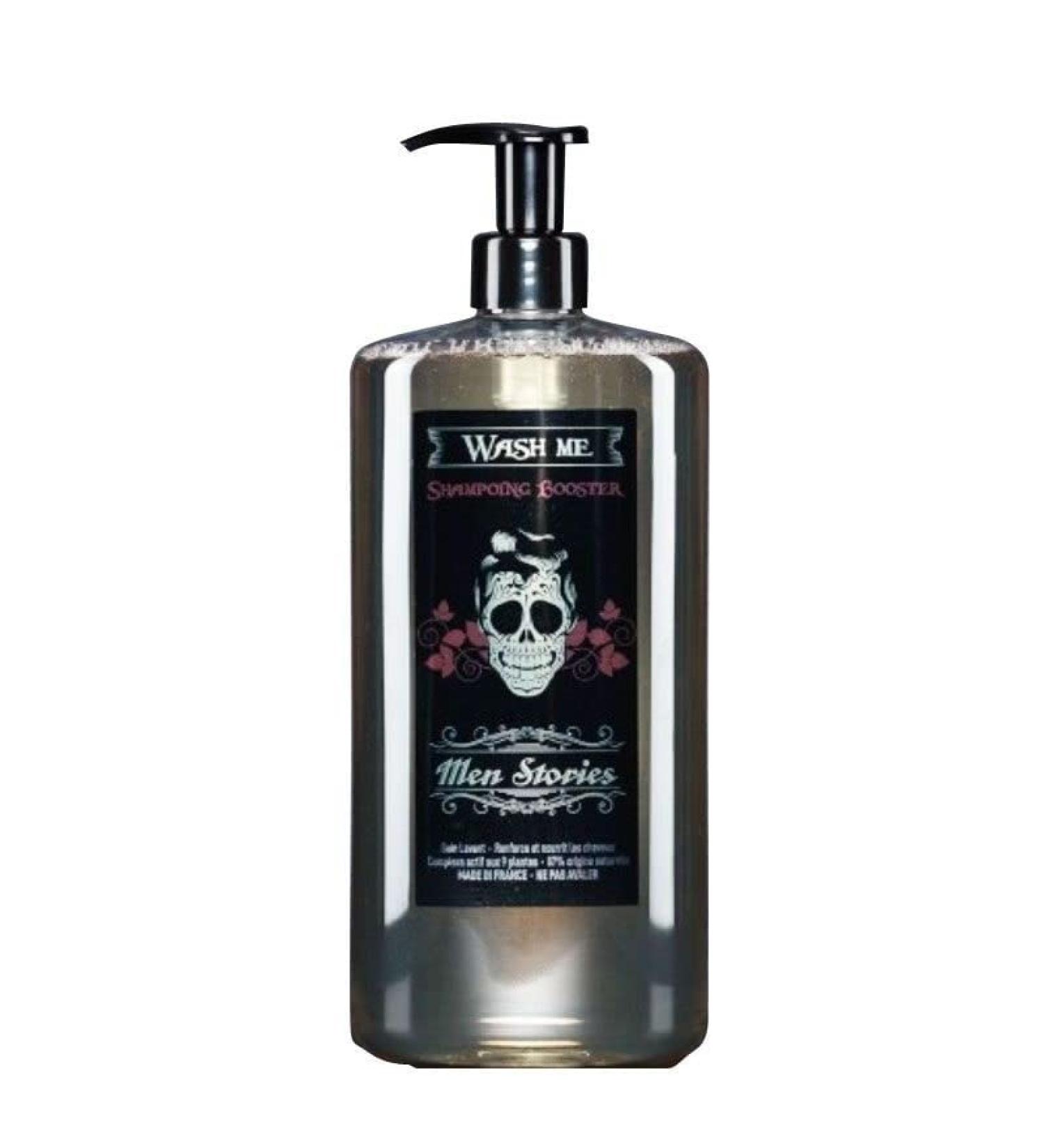 Men Stories - Wash Me Booster Shampoo Pro format 1000ml Men stories