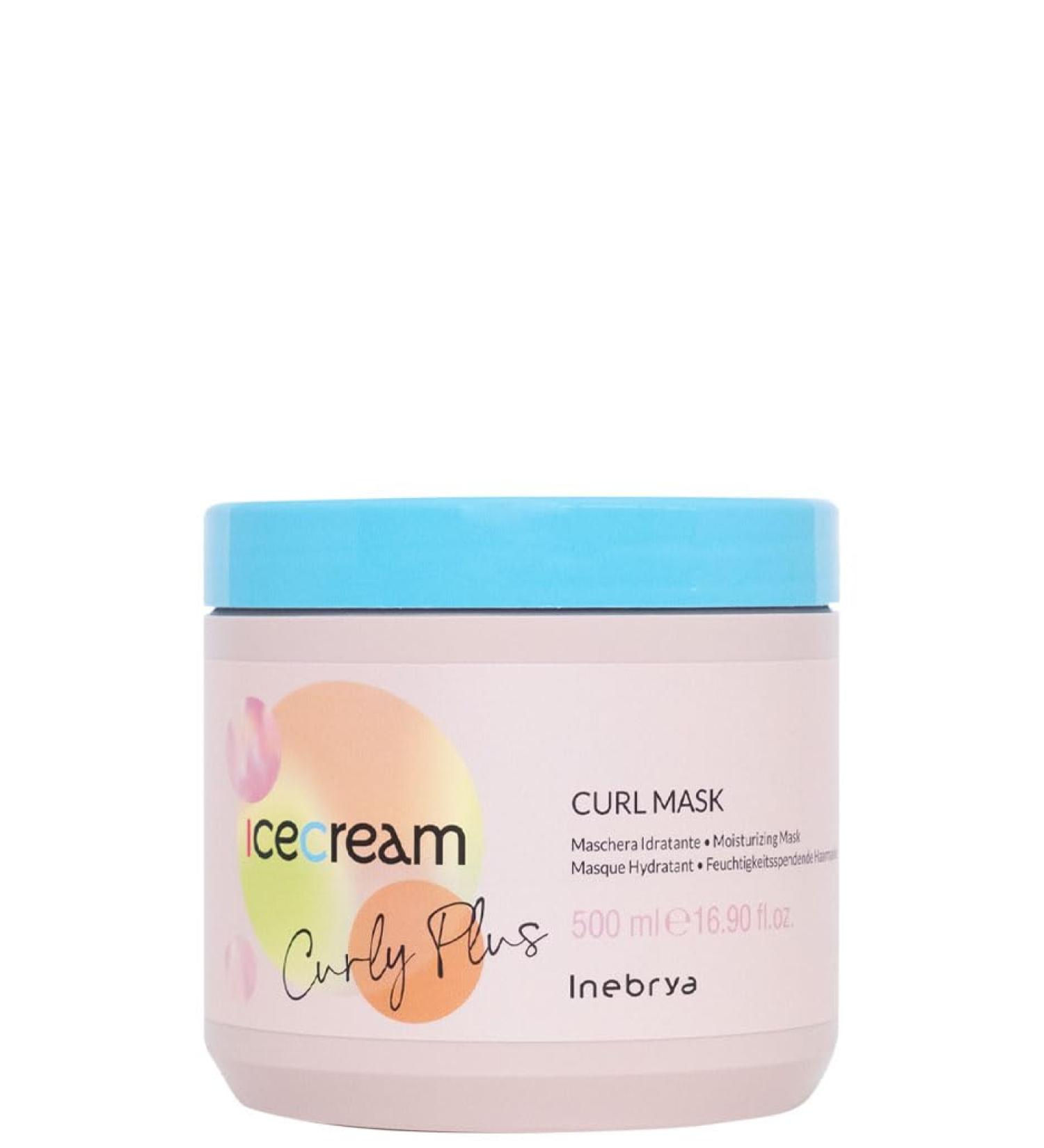 Inebrya Ice Cream Curly Plus moisturizing mask 500ml