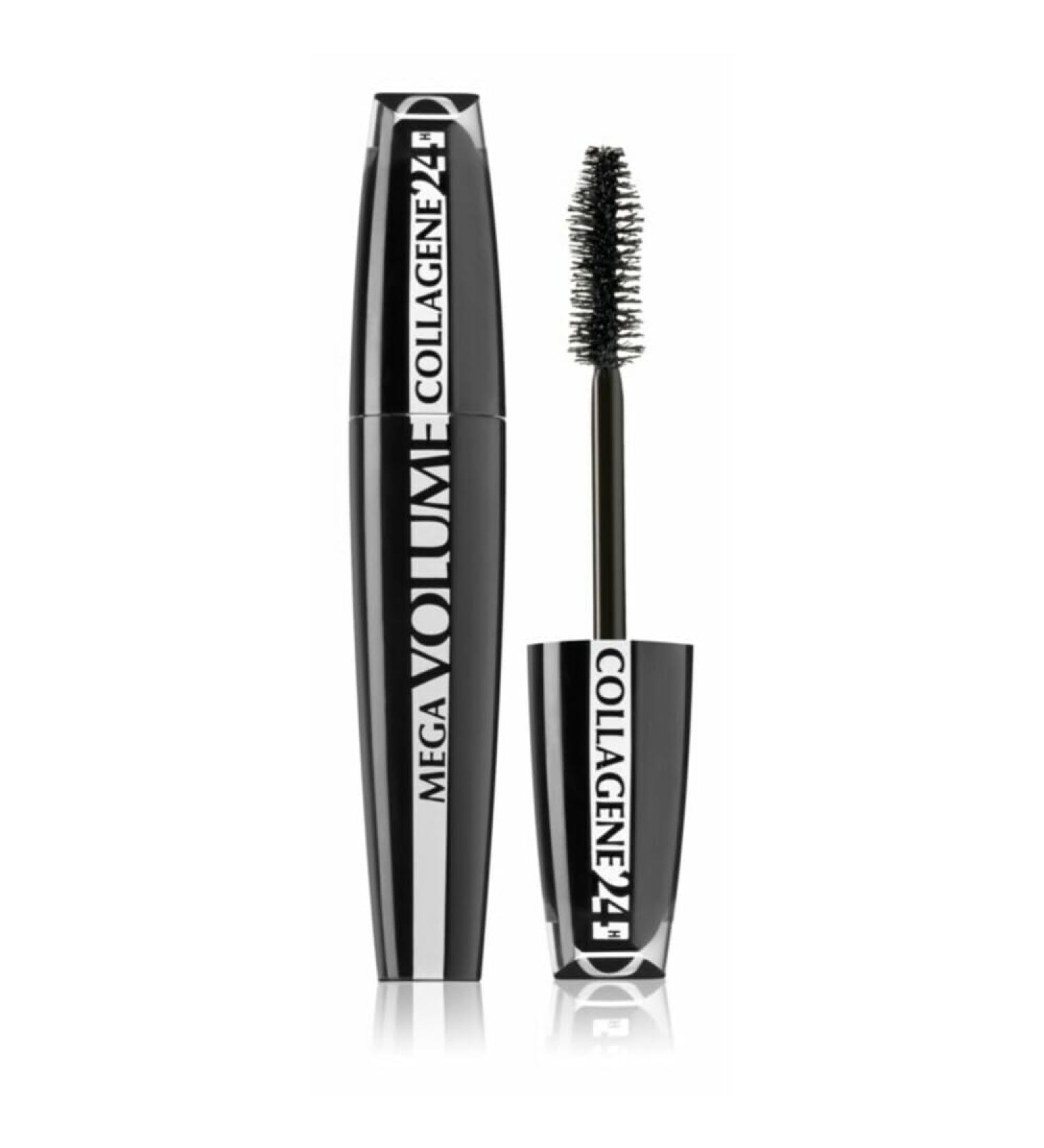  L'Or al Paris Lot of 3 Loreal Mega Volume Collagen 24h Mascara - Extra Black - Buy Online on GoSupps.com