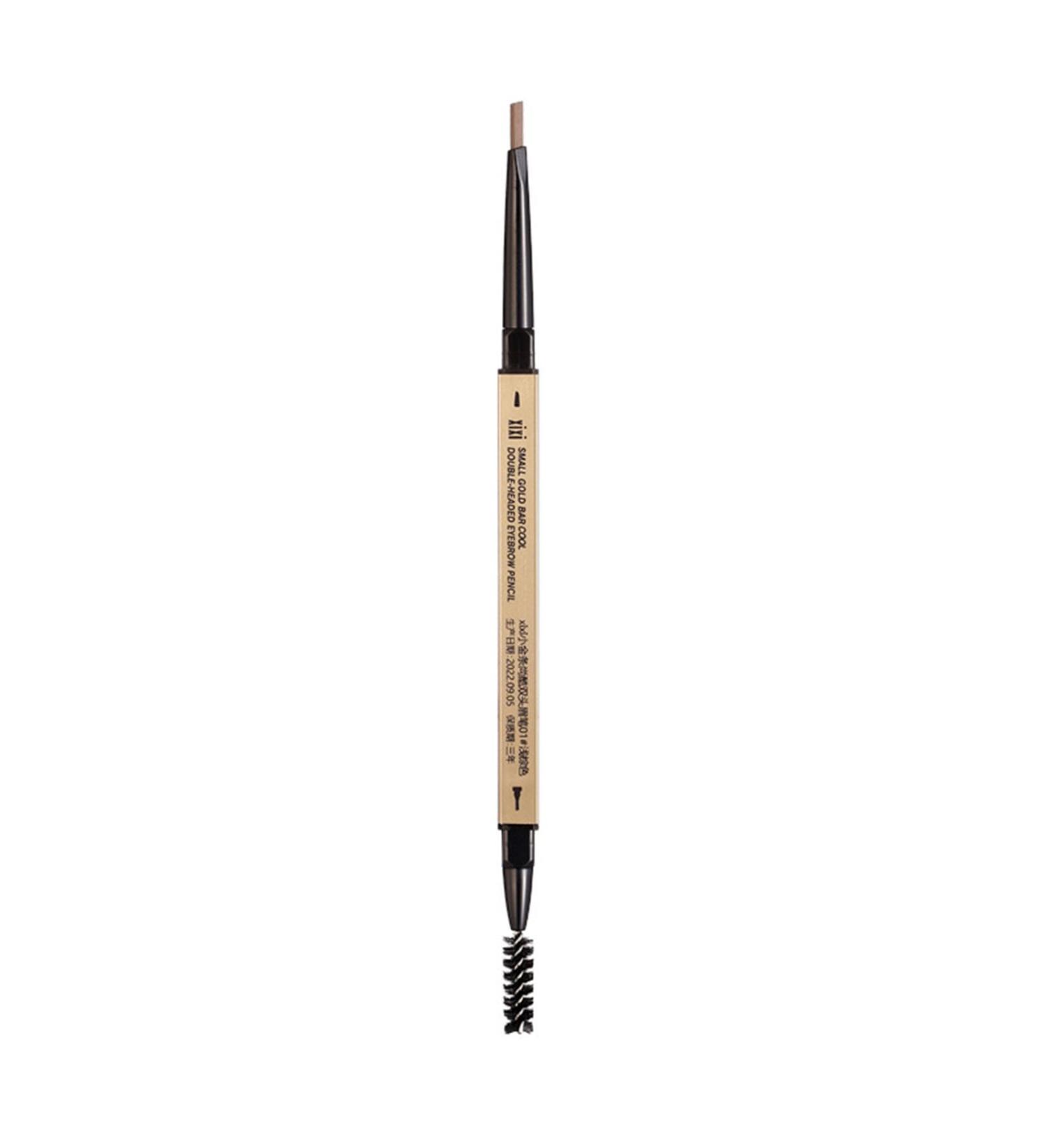 Esquirla Eyebrow Pencil with Brush Stylist Definer Proffessionals Makeup Pen Makeup Brow Definer Two Ends for Male Girlfriend Women black - Buy Online on GoSupps.com