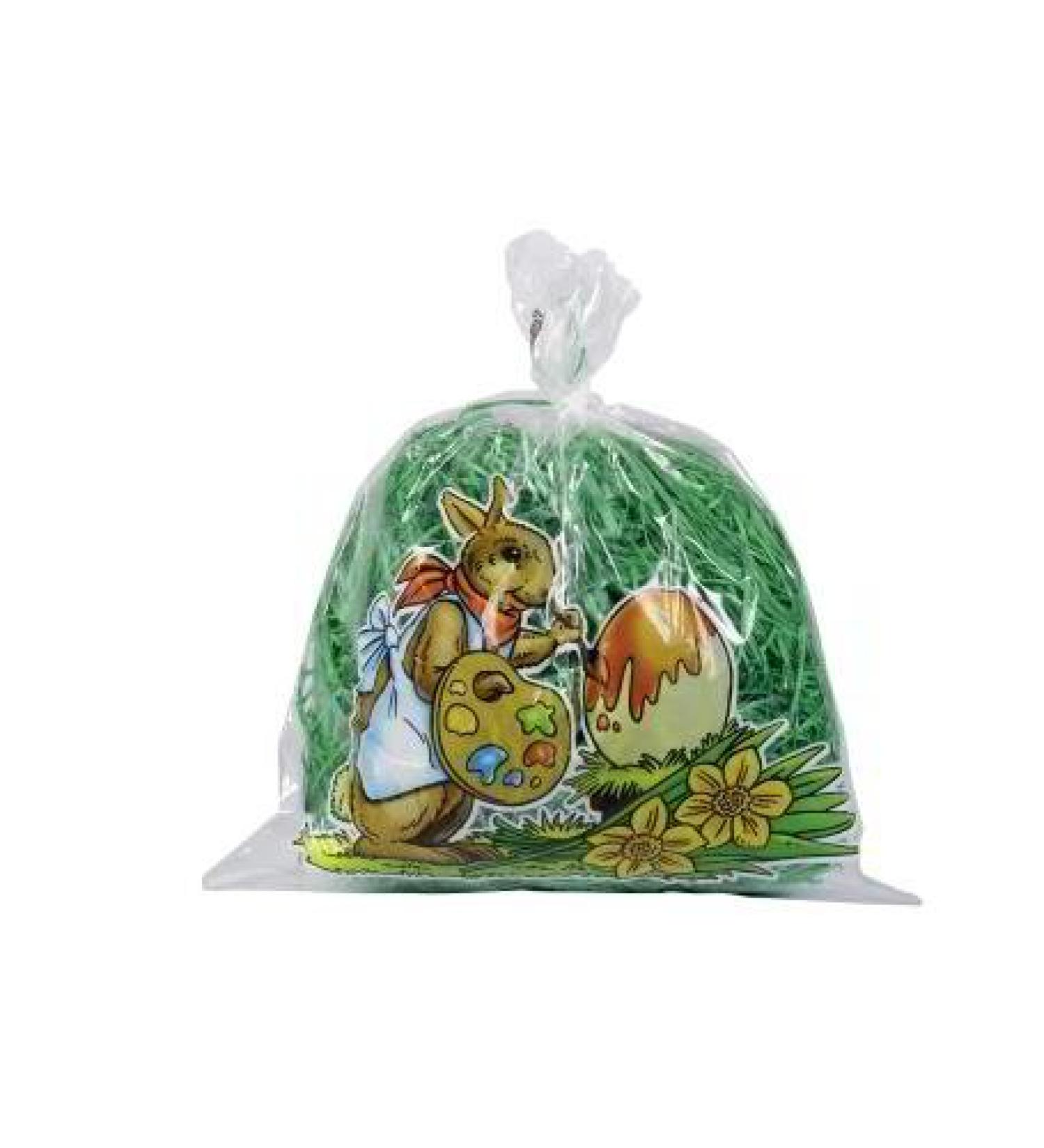 Bag of green Easter grass approx. 30g.