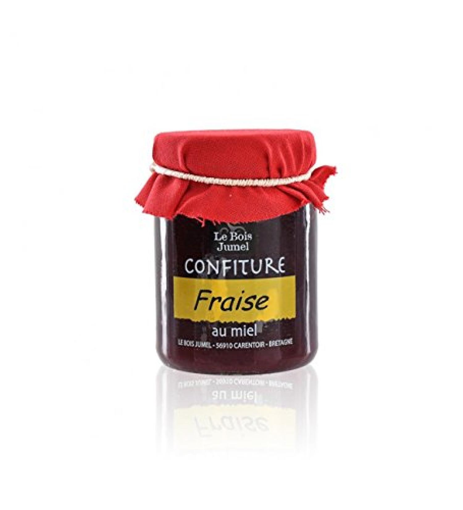 Strawberry jam with honey 120 g