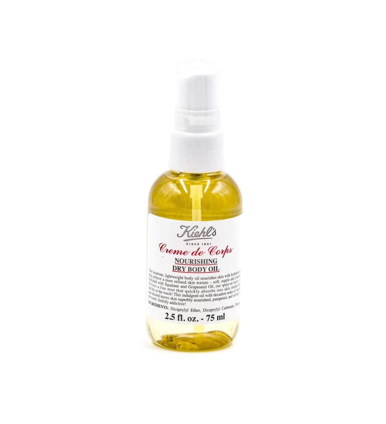 Kiehl's Creme de Corps Nourishing Dry Body Oil  2.5 Ounce