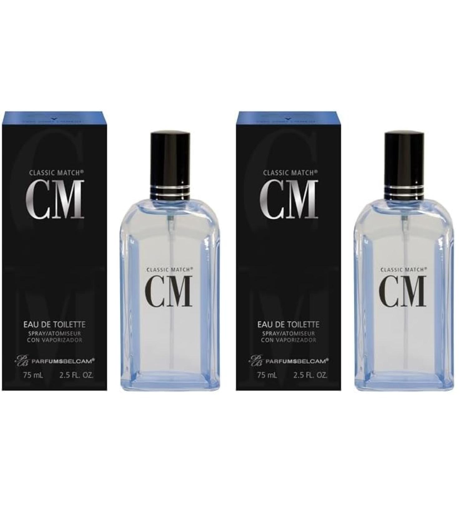 PB ParfumsBelcam Classic Match CM Eau De Toilette Spray Our Version of Y 2.5 fl.oz (Pack of 2) 2.5 Fl Oz (Pack of 2) - Buy Online on GoSupps.com