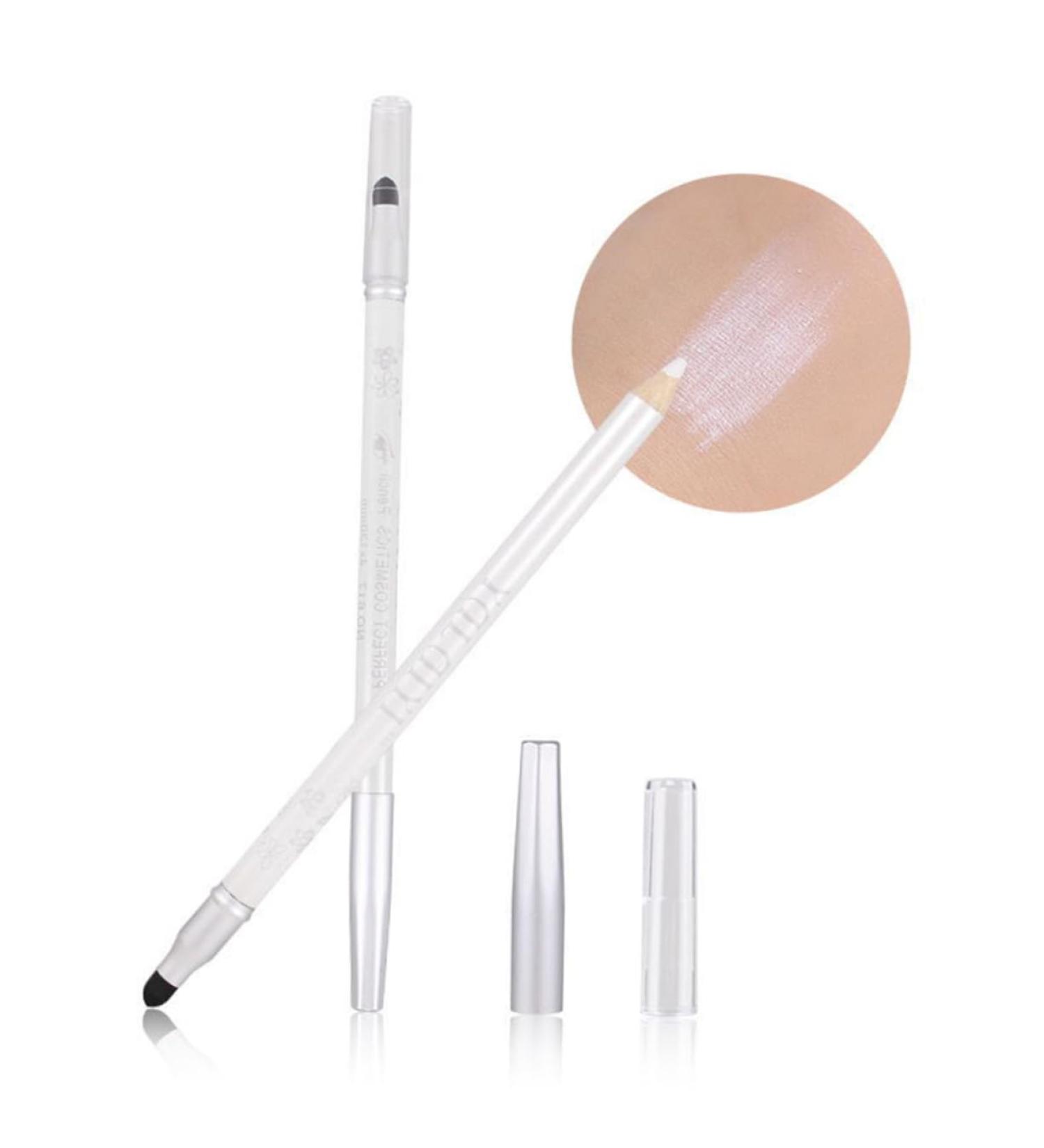 NOLITOY Lying Silkworm Pen Eye Shadow Pencil Double Head Makeup medium White - Buy Online on GoSupps.com
