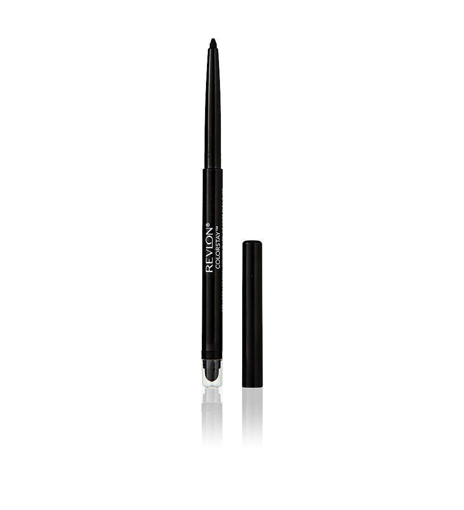 Revlon ColorStay Pencil Eyeliner with Built-in Sharpener Waterproof Smudgeproof Longwearing Eye Makeup with Ultra-Fine Tip Brown (203) N2 - Brown