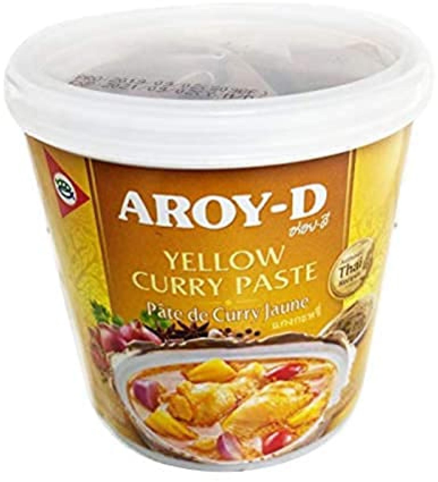 AROY-D YELLOW CURRY PASTE 400g - Buy Online on GoSupps.com
