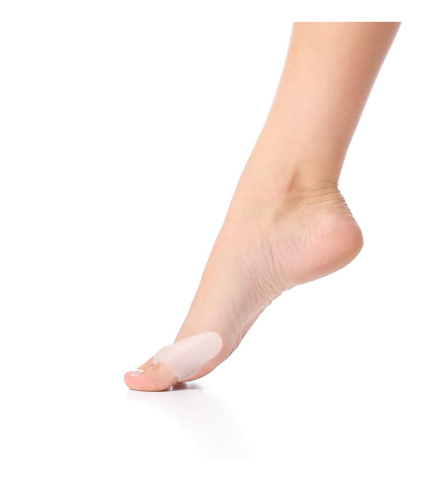 Caretras Toe Spacer (White) - Overlapping Toes & Bunion Pain Relief - Big Toe Alignment Corrector - Reusable for Day & Night - Buy Online on GoSupps.com