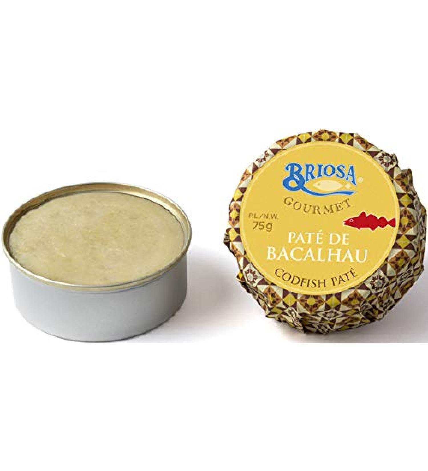 Codfish P t 4 tins x 75 g Briosa Gourmet/Portugal - Buy Online on GoSupps.com