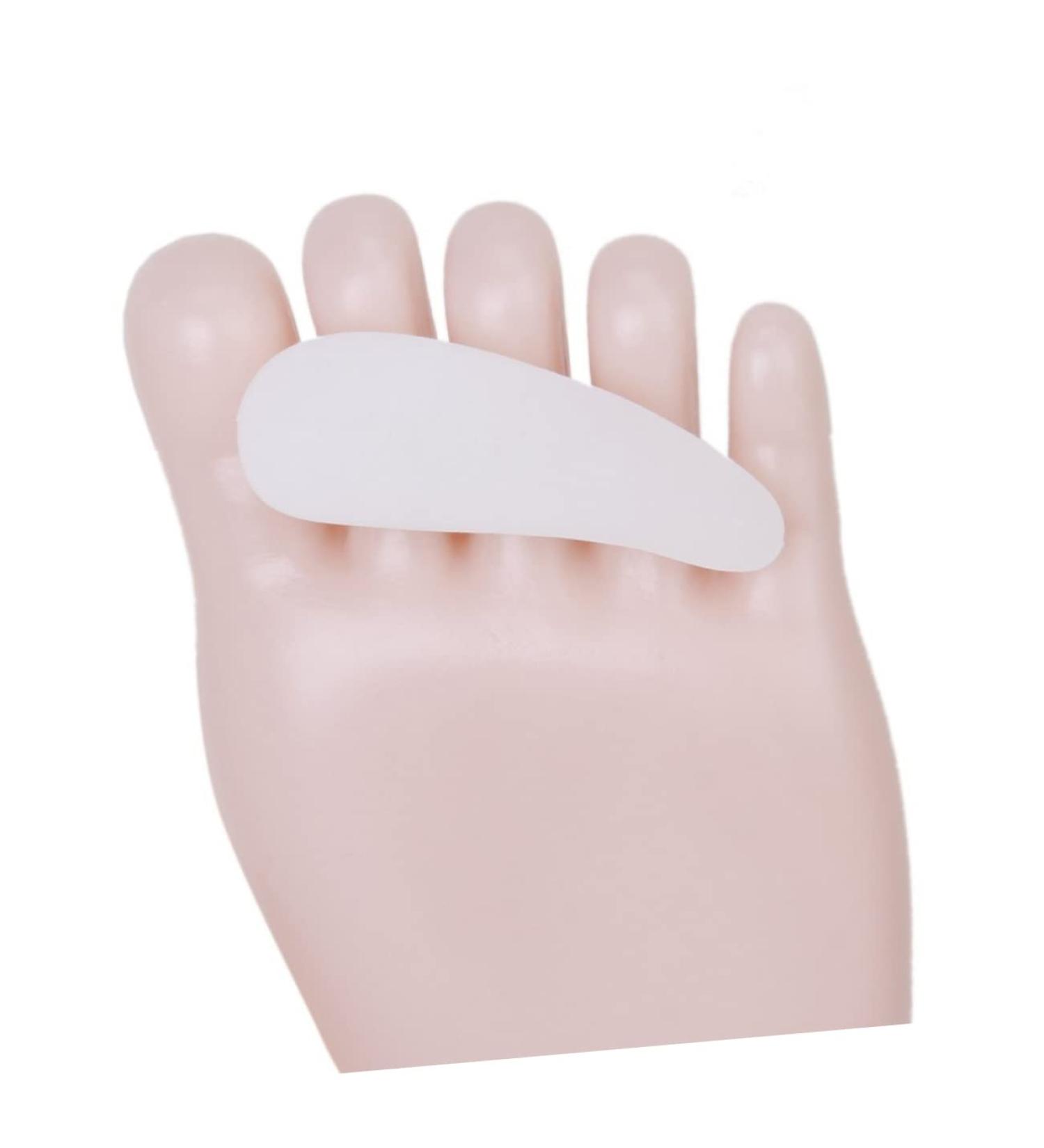 Healvian Bunion Corrector Support Pad - Toe Separator for Hammer Toe, Eversion, and Bunion Relief - White Gel Insole Protector - Buy Online on GoSupps.com