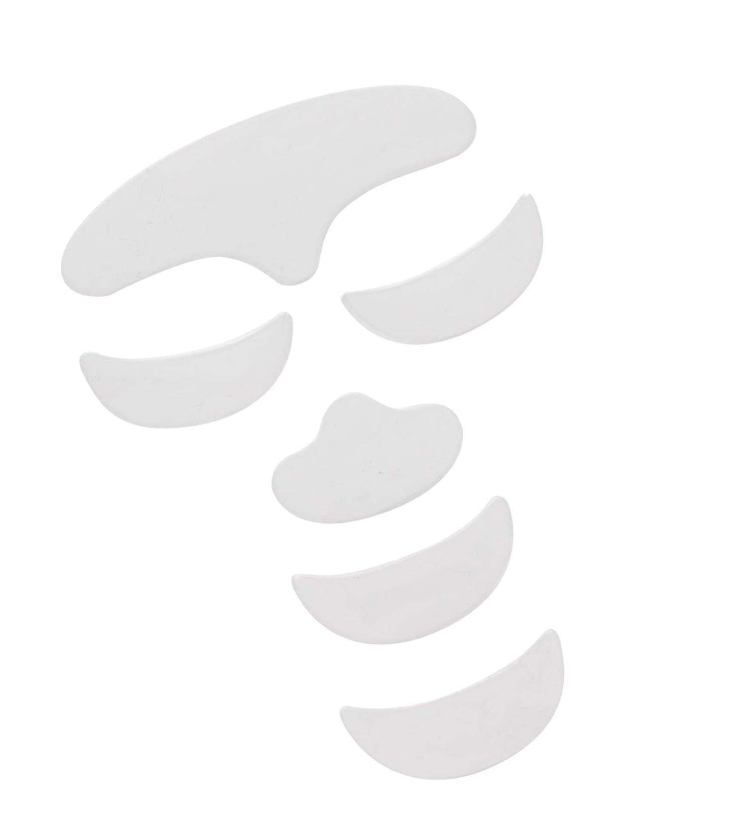 Shop Mother's Day Gift: Reusable Silicone Anti-Fold Plaster - 6-Part Wrinkle Removal Strips for Face Forehead Eyes & Chin - Buy Online on GoSupps.com