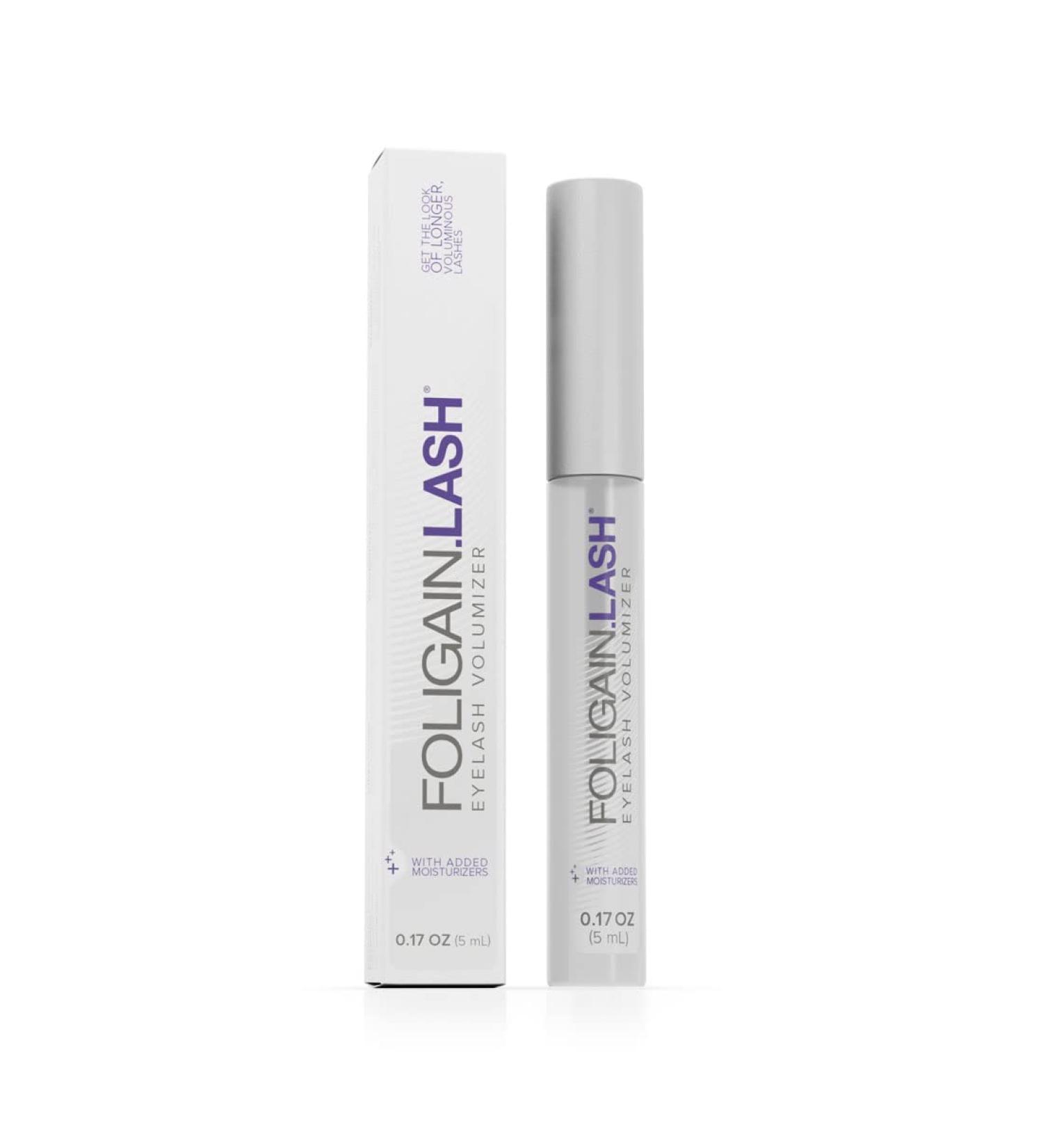 Foligain Lash Eyelash Volumizer | Enhancing & Non-Irritating Lengthening Serum | Shop Internationally - 0.17 Oz - Buy Online on GoSupps.com
