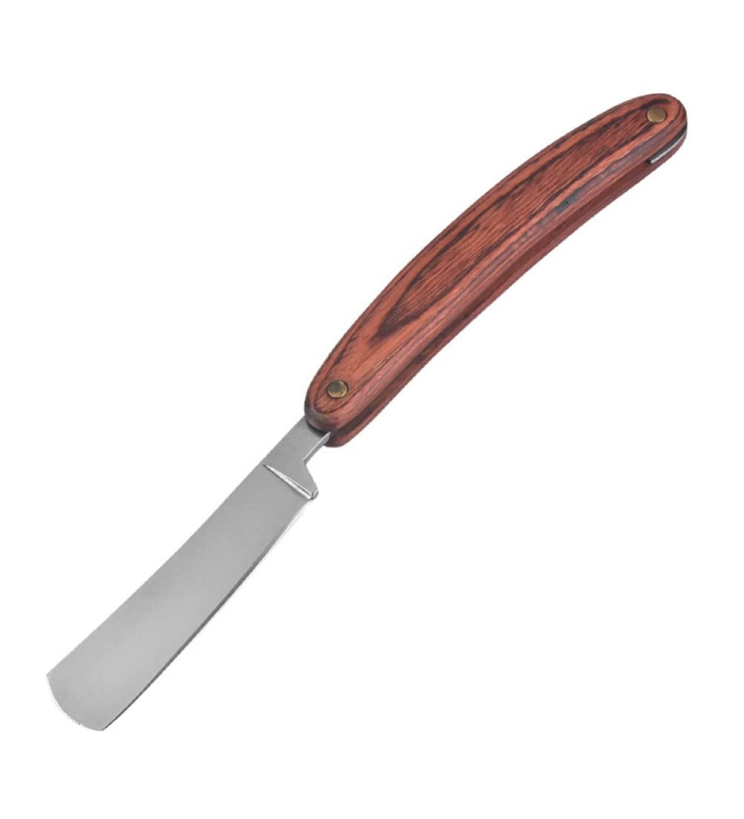 Minkissy Vintage Bart Razor - Rustproof Steel Manual Bartschneider & All-Purpose Knife for Men - International Shipping Available - Buy Online on GoSupps.com