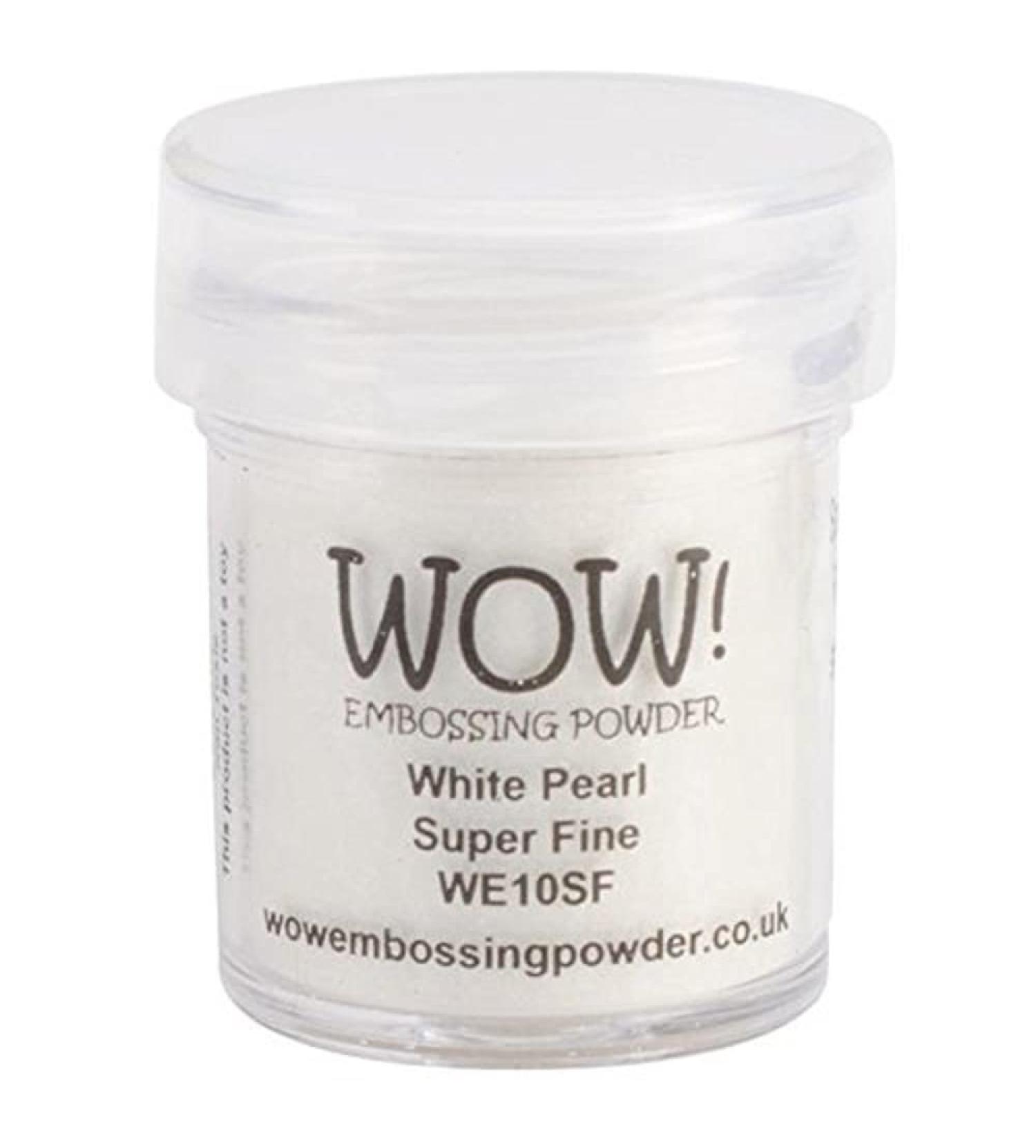 Wow Embossing Powder WOW Embossing Powder  15ml  White Pearl