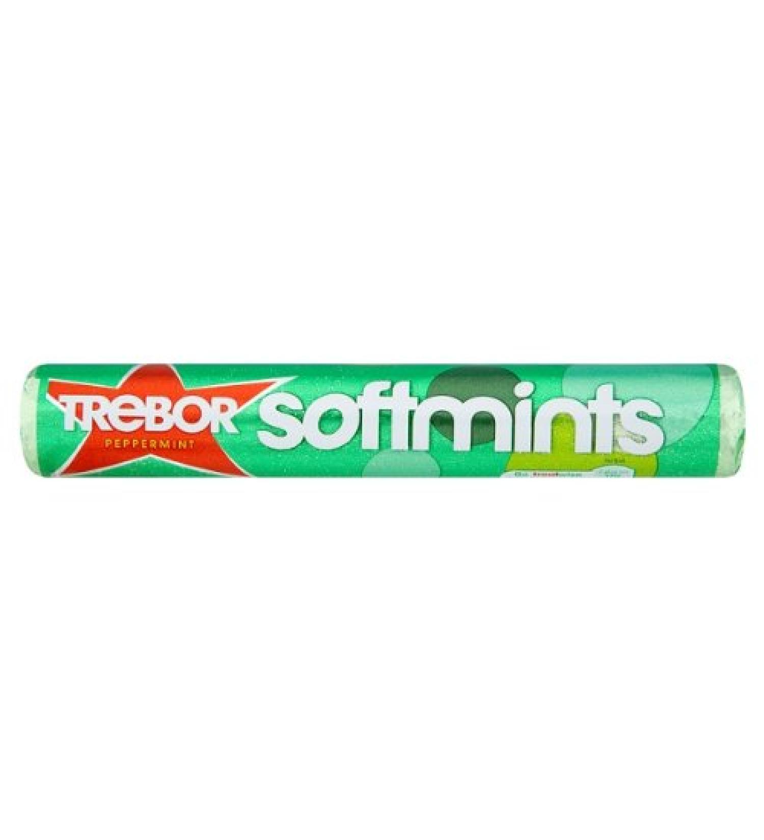 Trebor Softmints Peppermint Roll x40