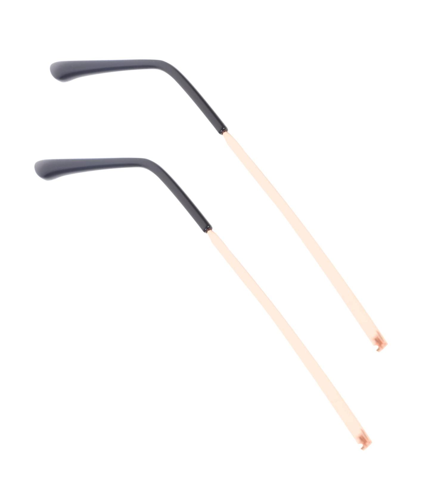 Subsofan Glasses Legs Replacement - Metal Temple Bracket Repair Set for Women - Ros gold 14x3cm - Buy Online on GoSupps.com