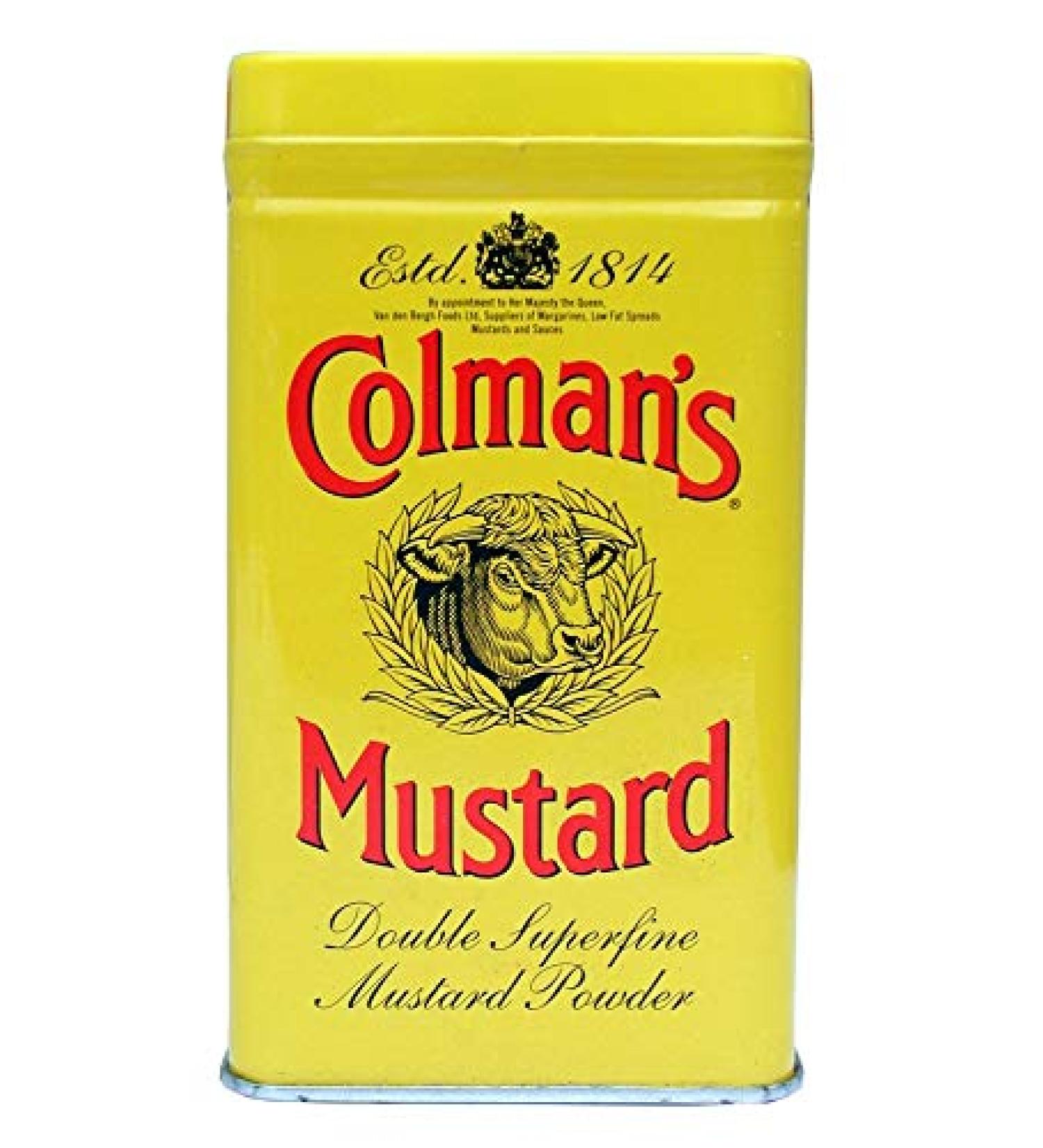 Colman's Colman's Original English Mustard Powder Pack of 6 (6 x 57g)