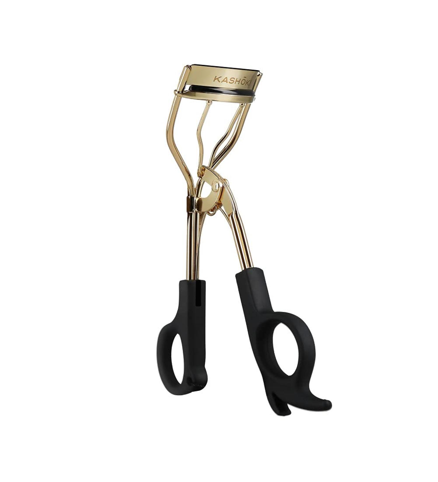 Buy T4B KASH KI Eyelash Curler - Perfect for All Eye Shapes Stainless Steel Gold Finish Short & Long Eyelashes - International Shipping Available - Buy Online on GoSupps.com