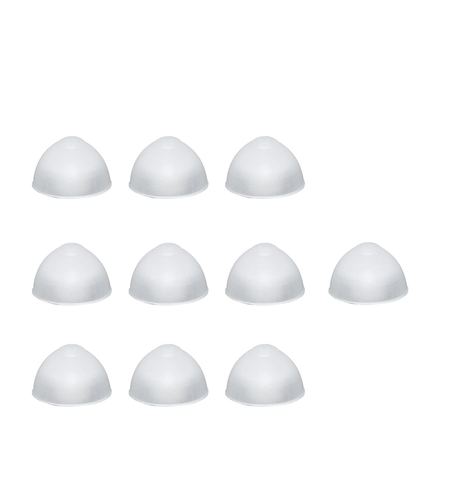 Banglijian Hearing Amplifier Replacement Closed Mushroom Domes 10 Piece for Banglijian 201 201A 109 109s and 206 (small 9mm)