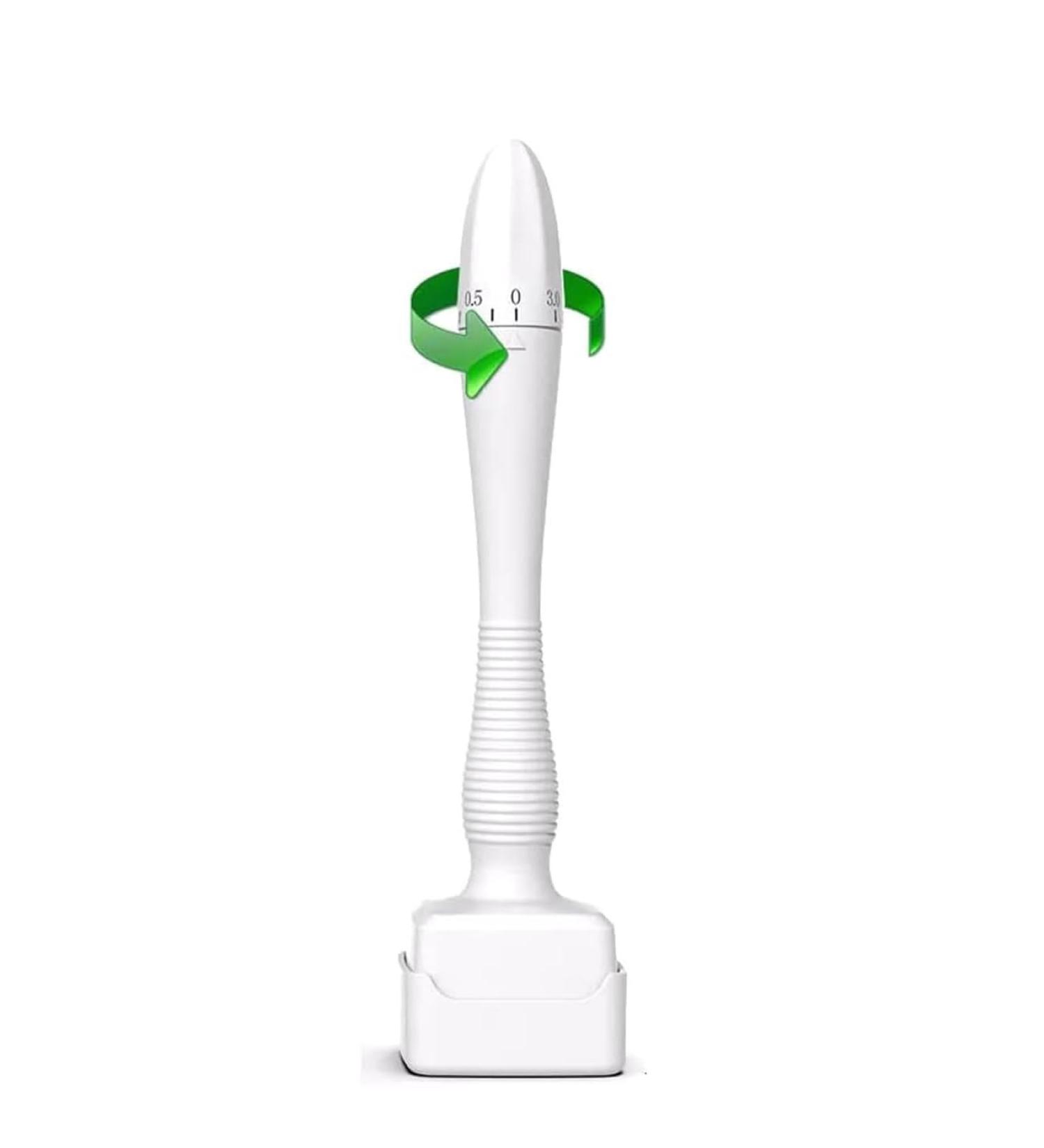 CLETINA Adjustable Microneedling Pen Derma Stamp Derma Roller Alternative 140 Titanium 0.25 Mm Pins for Face Body Skin Care and Hair Growth - Buy Online on GoSupps.com