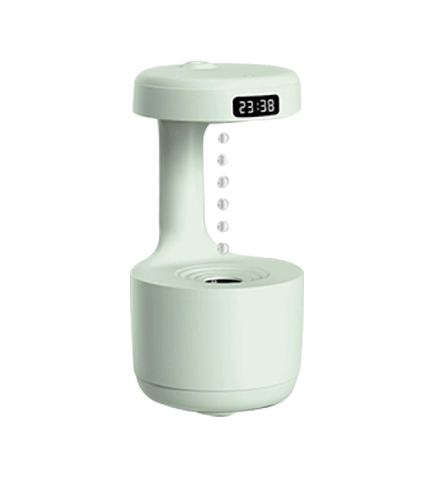TVACHI 800ml Cool Mist Maker with LED Display | Anti-Gravity Water Droplet Humidifier | 4H Power-off Protection | Ideal for Bedroom and Living Room | Green - Buy Online on GoSupps.com