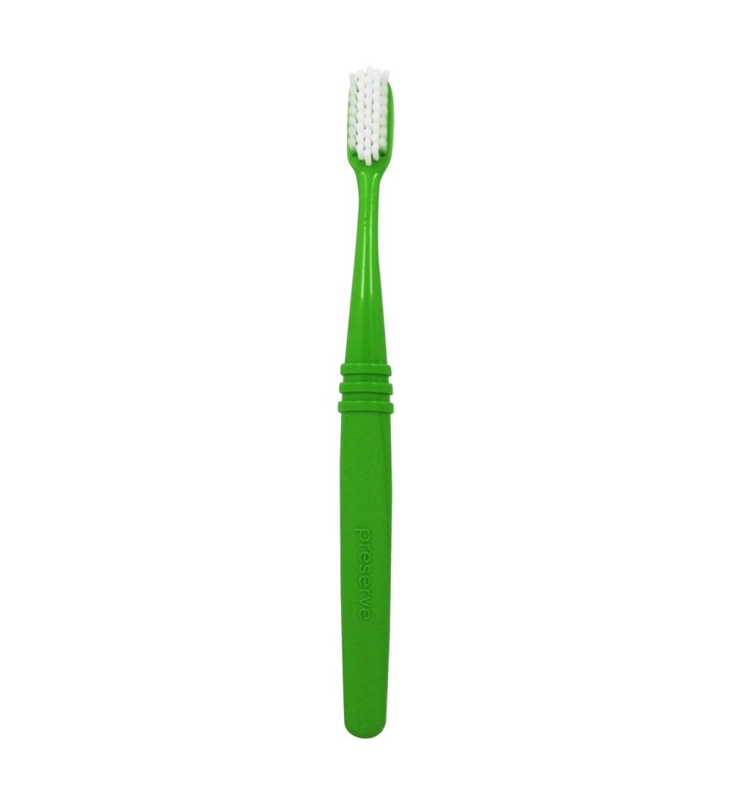 Buy PRESERVE Medium Toothbrush - Eco-Friendly & Biodegradable | International Shipping Available - Buy Online on GoSupps.com