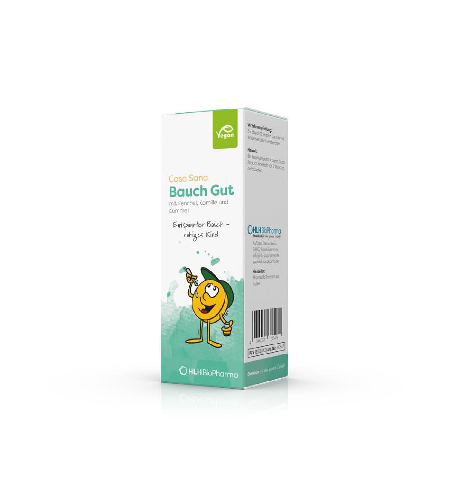 Casa Sana Bauch Gut Oral Drops 30 ml - Natural Digestive Support | International Shipping Available - Buy Online on GoSupps.com