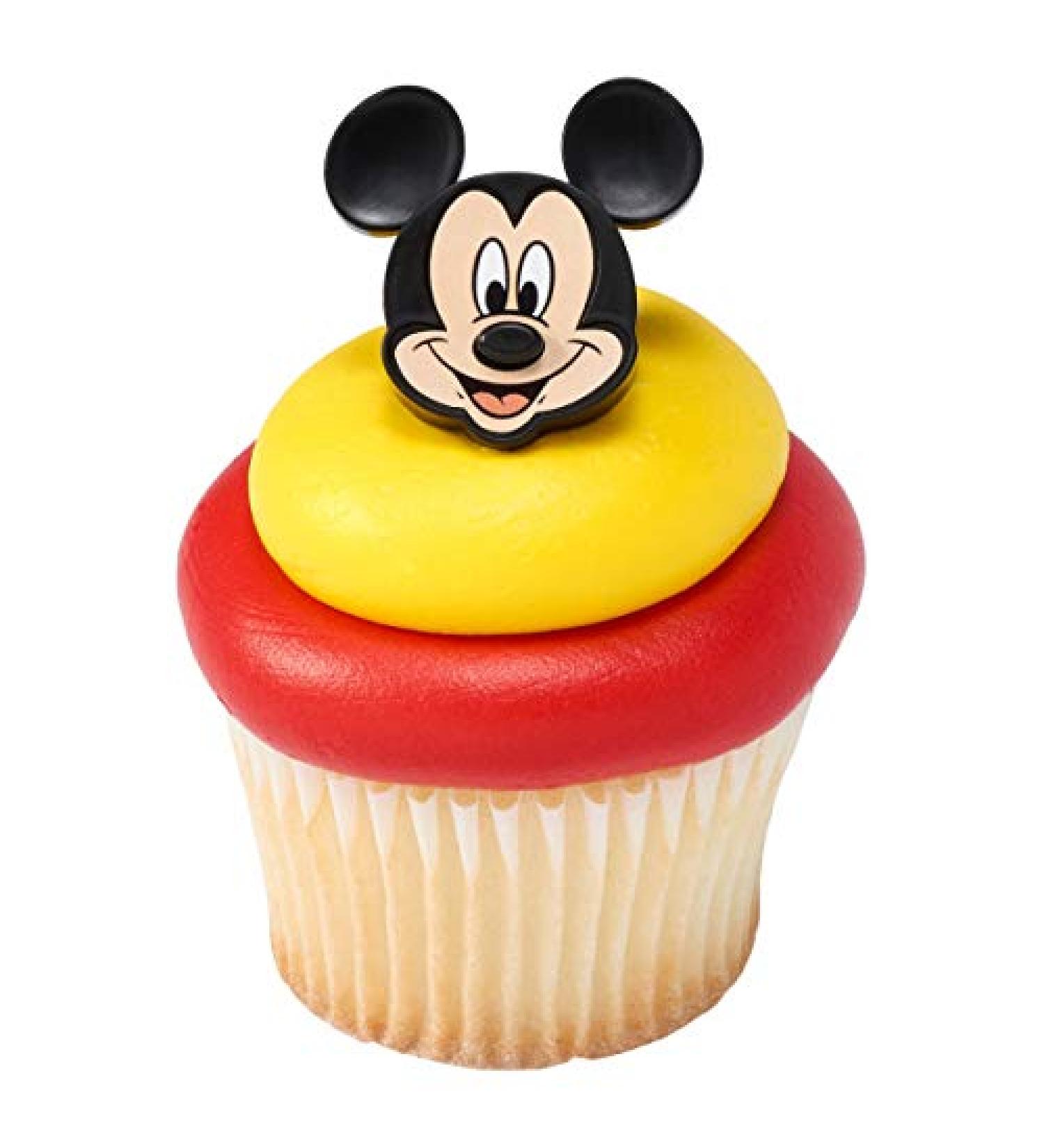Cupcake-Ringe Mickey Mouse 24 St ck
