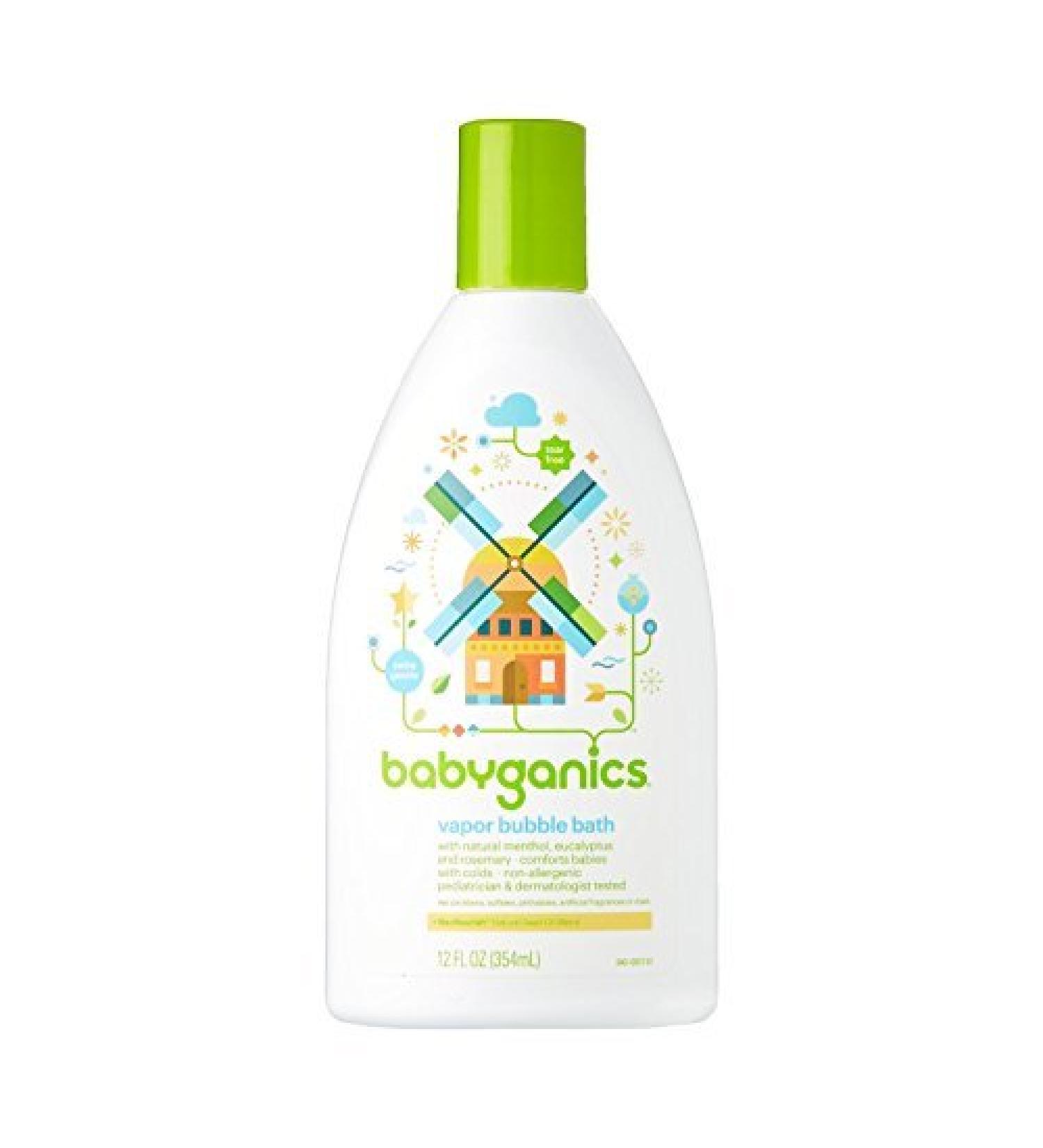 BabyGanics Vapor Bubble Bath -12oz