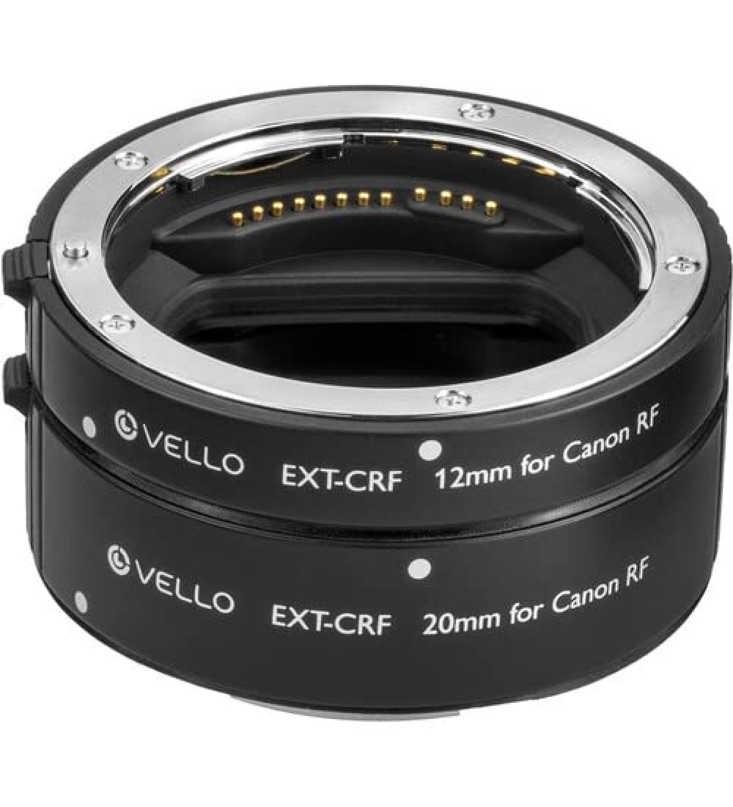 Vello Auto Extension Tubes for Canon RF-Mount Lenses - Enhance Close-Up Photography - Buy Online on GoSupps.com