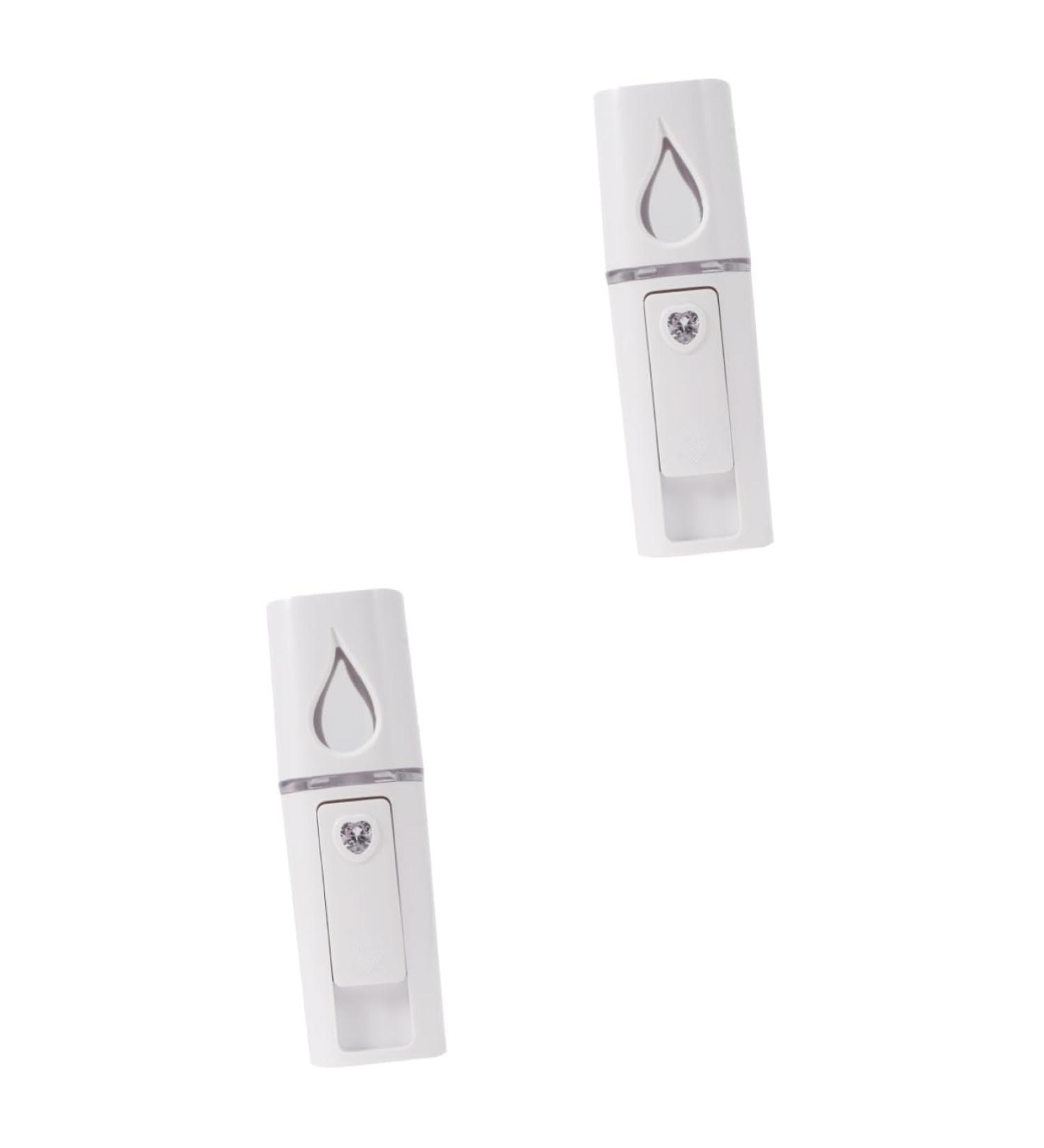 FOYTOKI 2 Pcs Steamer Facial Mister Portable Sprayer Hunidifier Humidifiers Face Moisturizing White - Buy Online on GoSupps.com