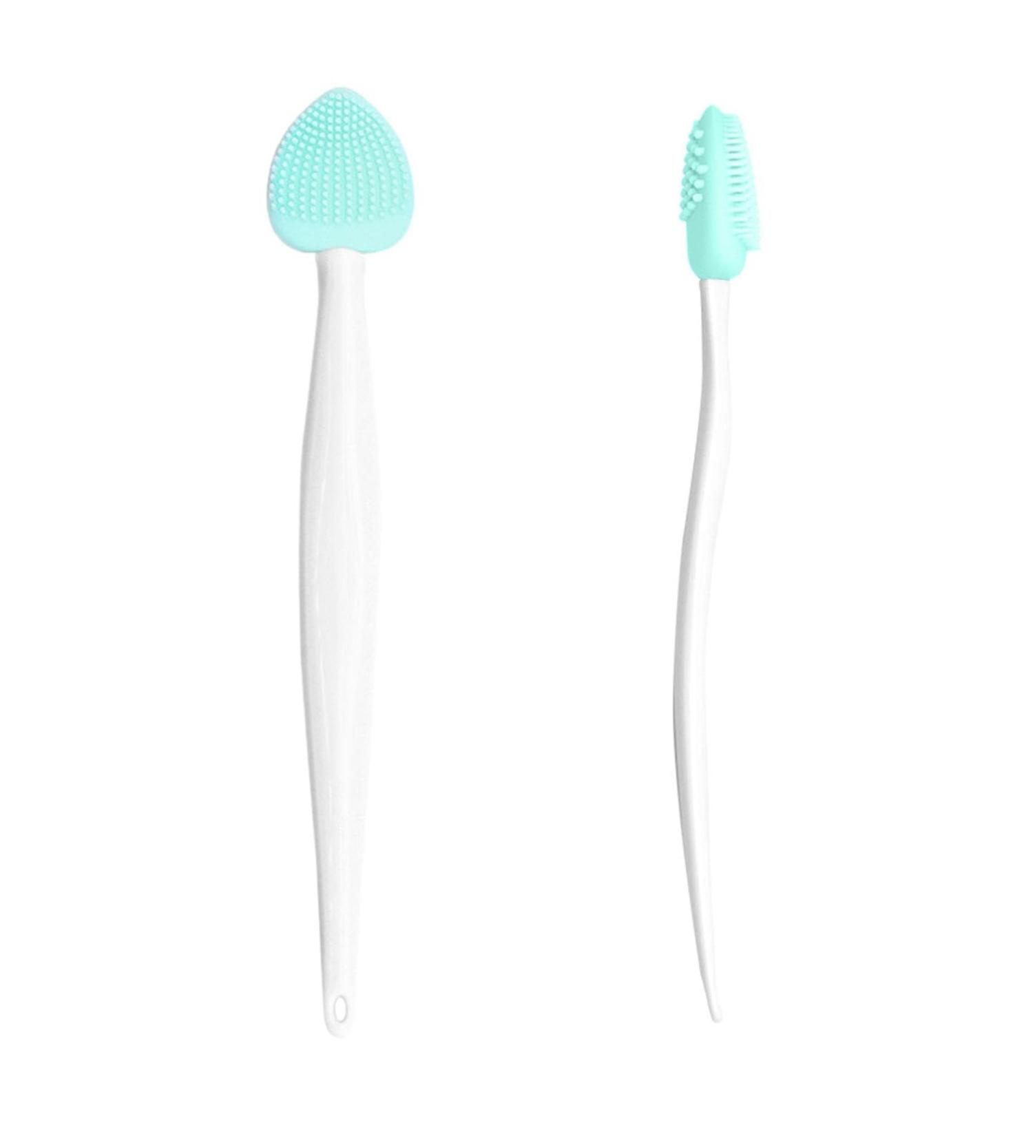 Pore Cleaning Brush Face Scrubber Handheld Double-Sided Skincare Remover Tool Women Face Wash Brush for Bedroom SPA Center Travel Fanelod C Blue - Buy Online on GoSupps.com