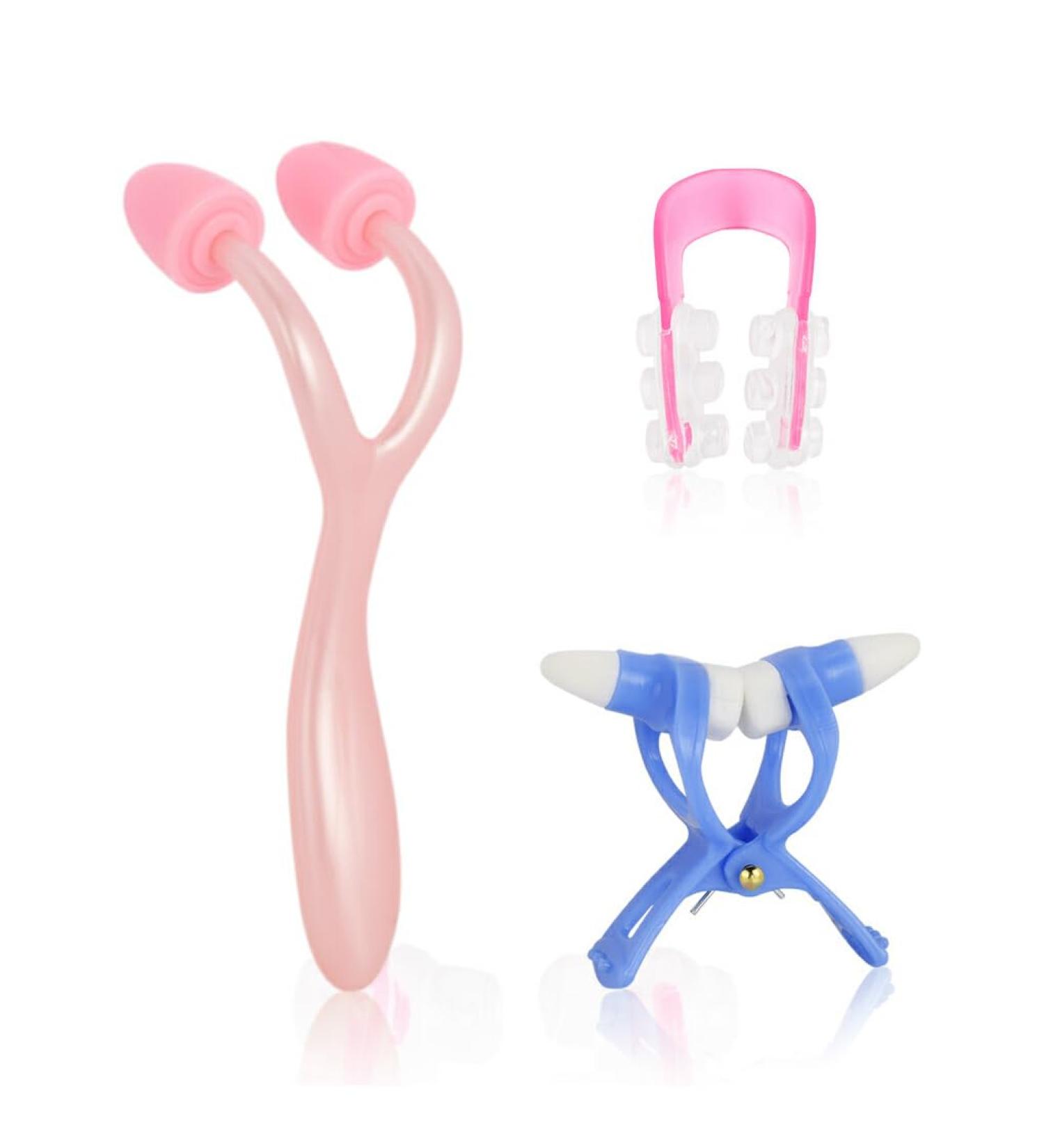 kawehiop 3 Pieces/set Nose Lifting Slimming Bridge Straightening Clip Shaping Tools Straightener Household Beauty Instrument B Type - Buy Online on GoSupps.com