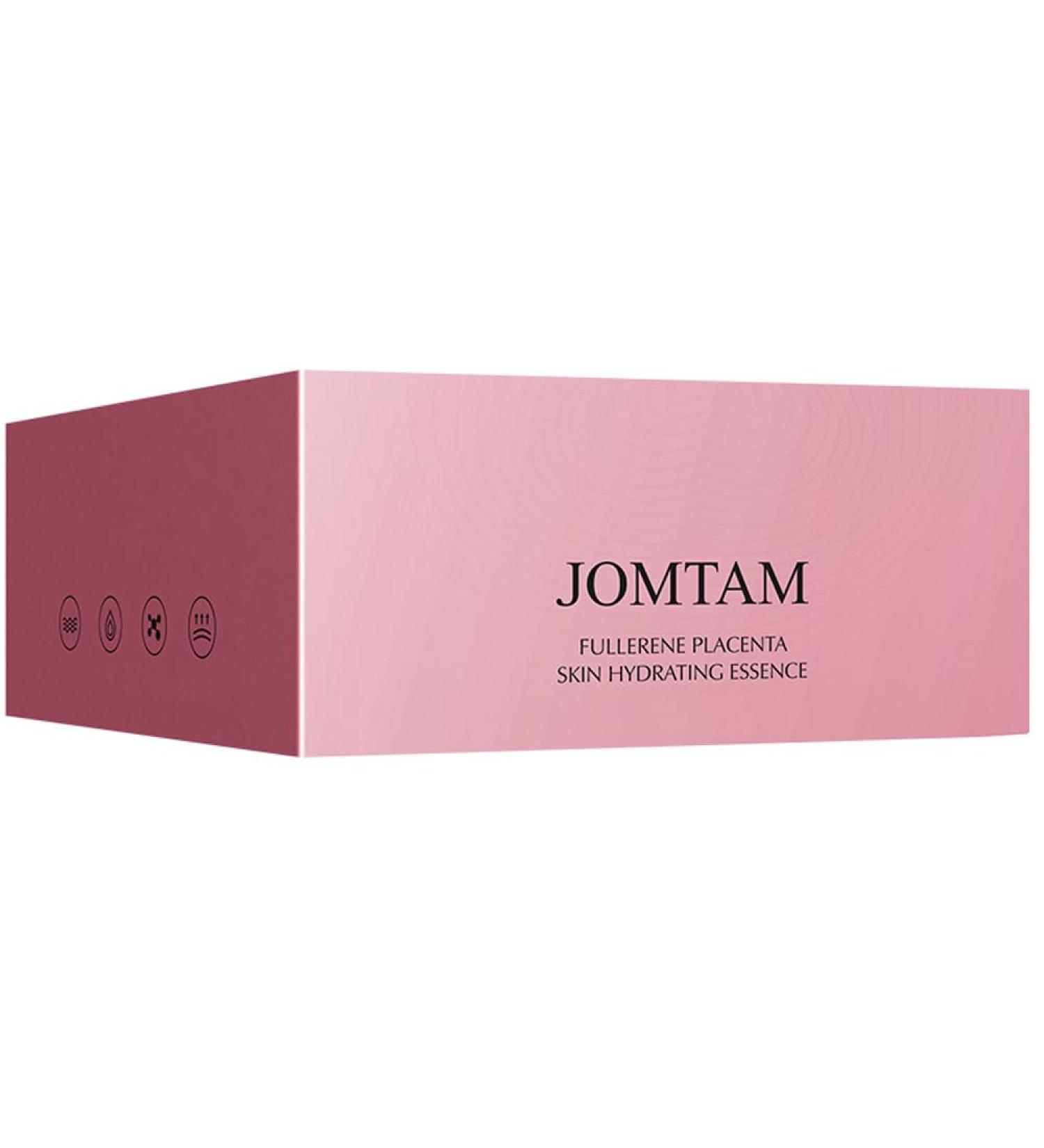 JOMTAM Fullerene Placenta Extract Rough Skin Moisturizing Hydration Essence 30 Capsules x 0.34g - Buy Online on GoSupps.com