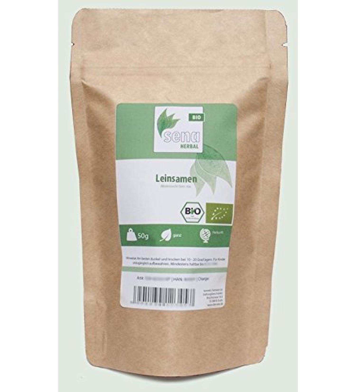 SENA-Herbal Bio - whole linseed (50g)
