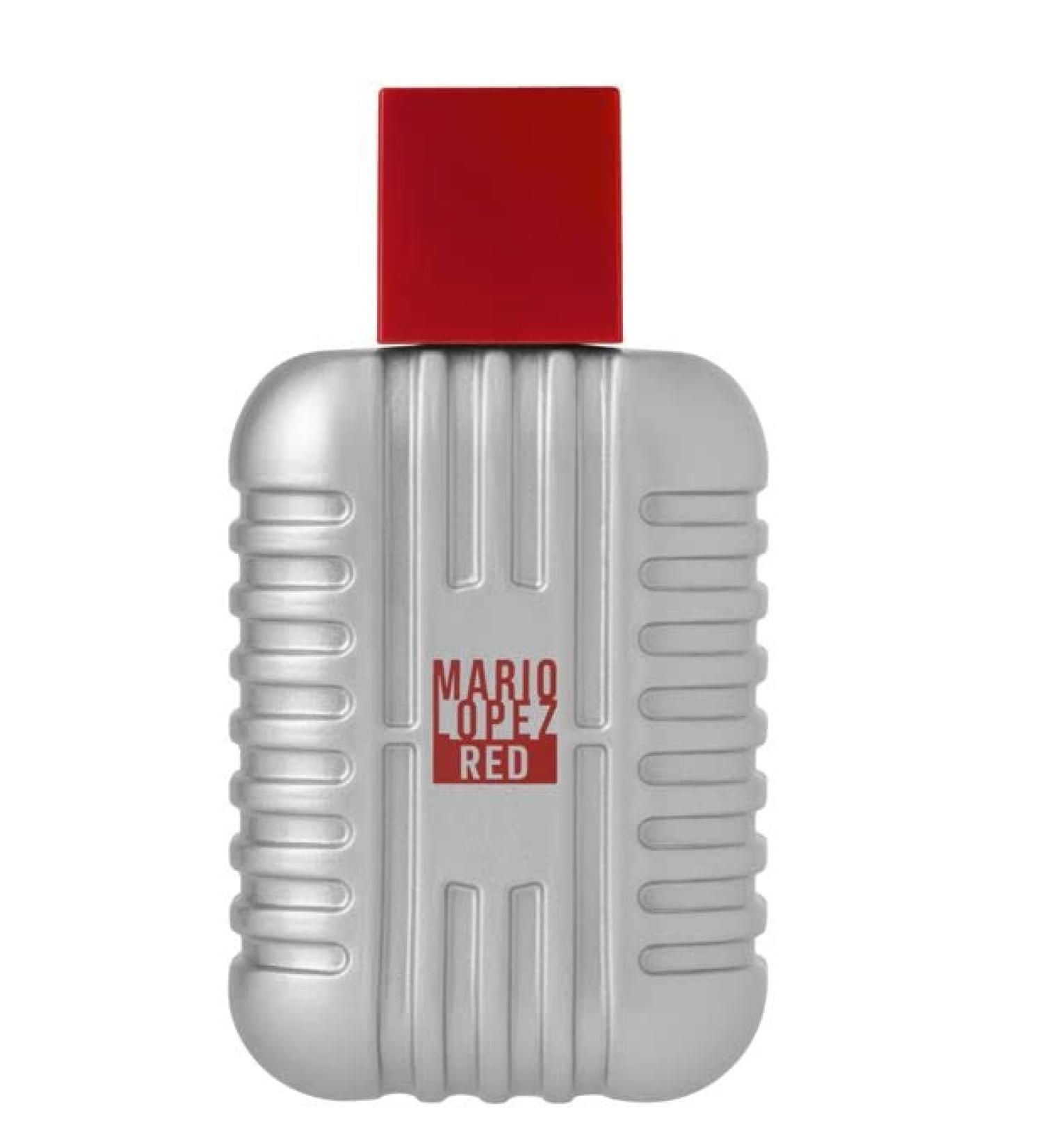 Mario Lopez 3.4oz/100ml Cologne EDT for Men - RED - Buy Online on GoSupps.com